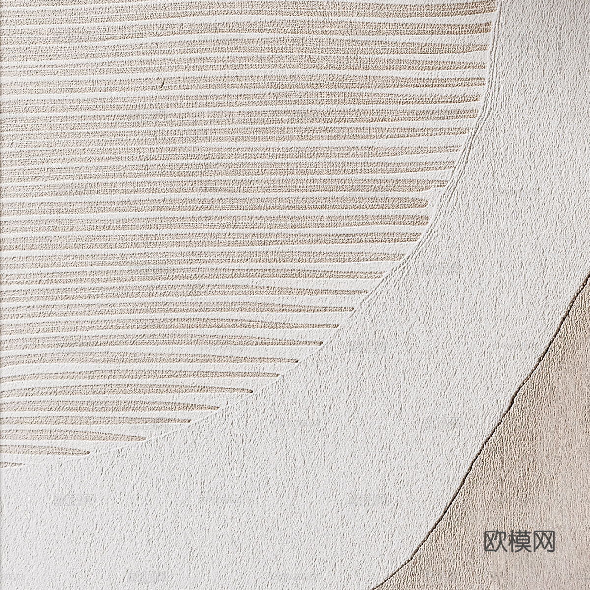 新中式装饰挂画3d模型