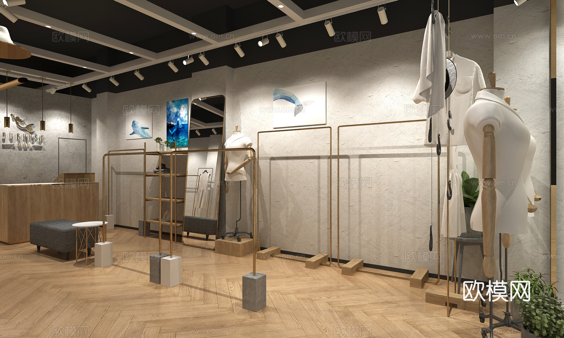 服装店3d模型