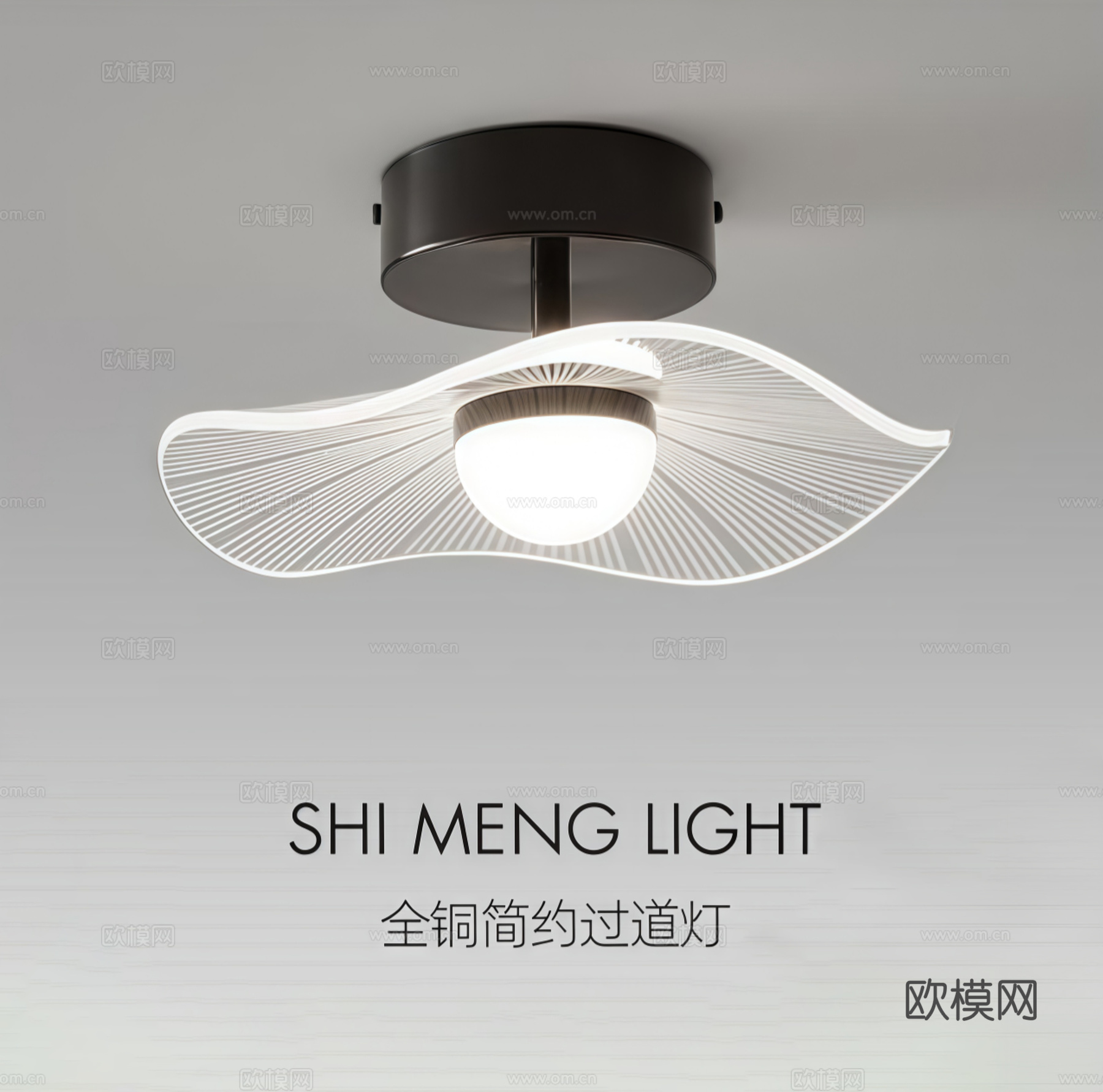 现代吸顶灯 装饰灯3d模型