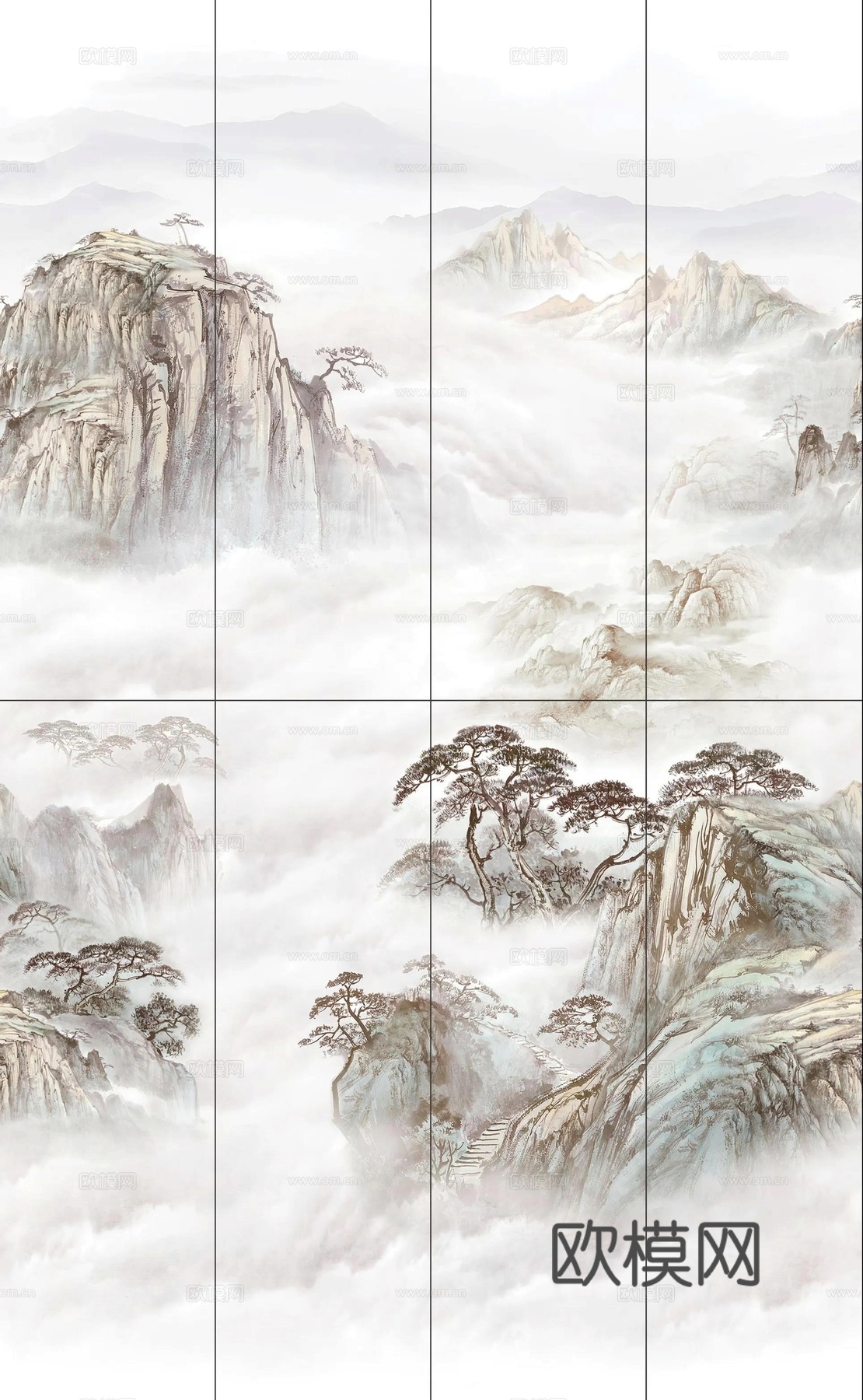 千峰聚秀大理石岩板