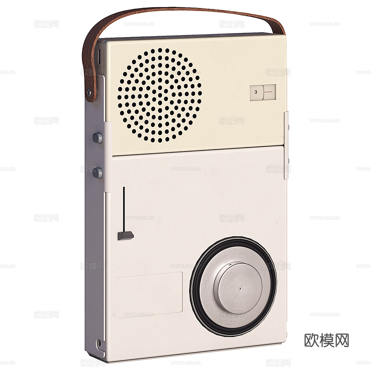 收音机3d模型