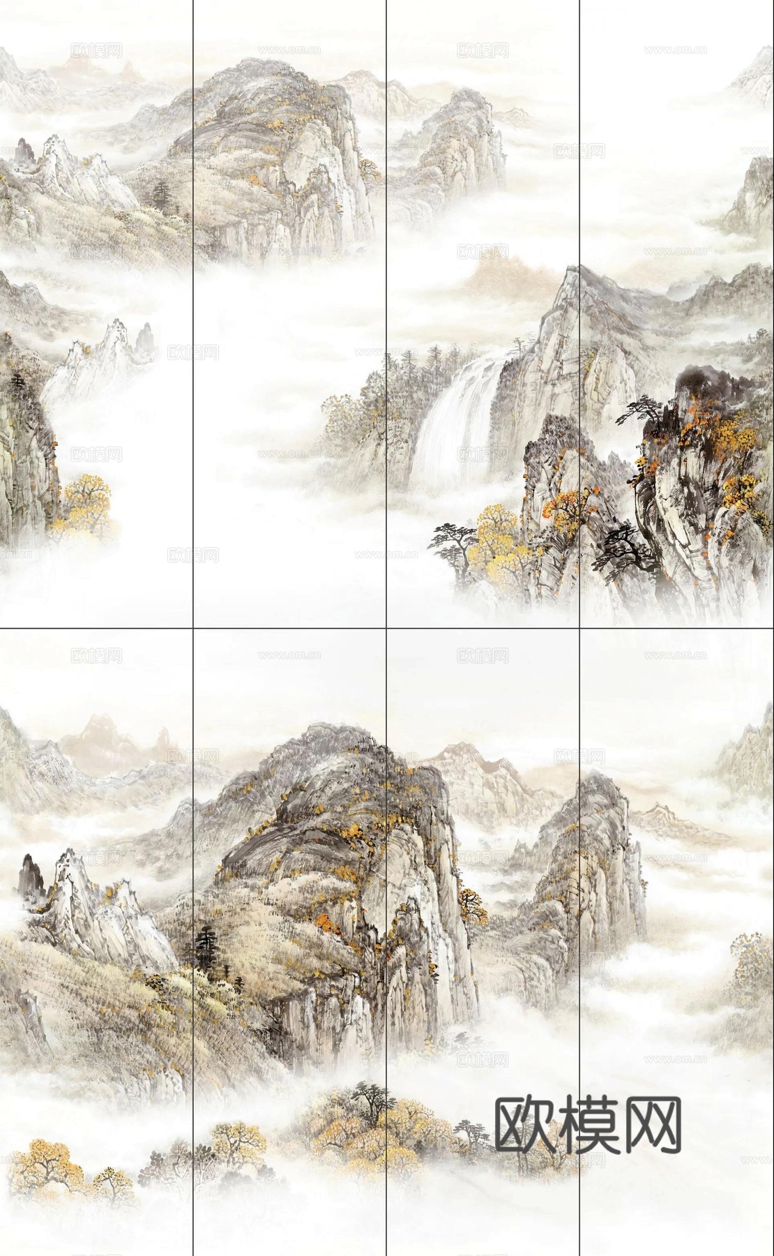 山高水长大理石岩板