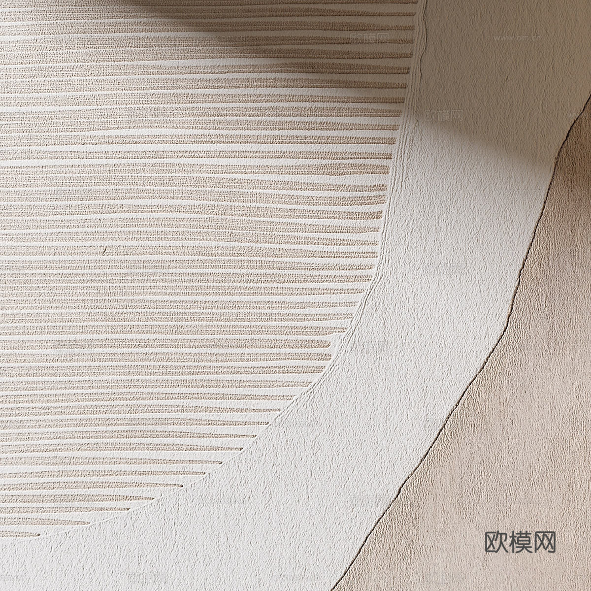 新中式装饰挂画3d模型