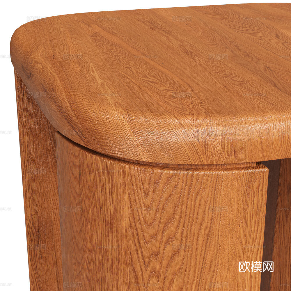 Arbore 中古风凳 北欧凳 木凳 实木凳 原木凳 凳子3d模型