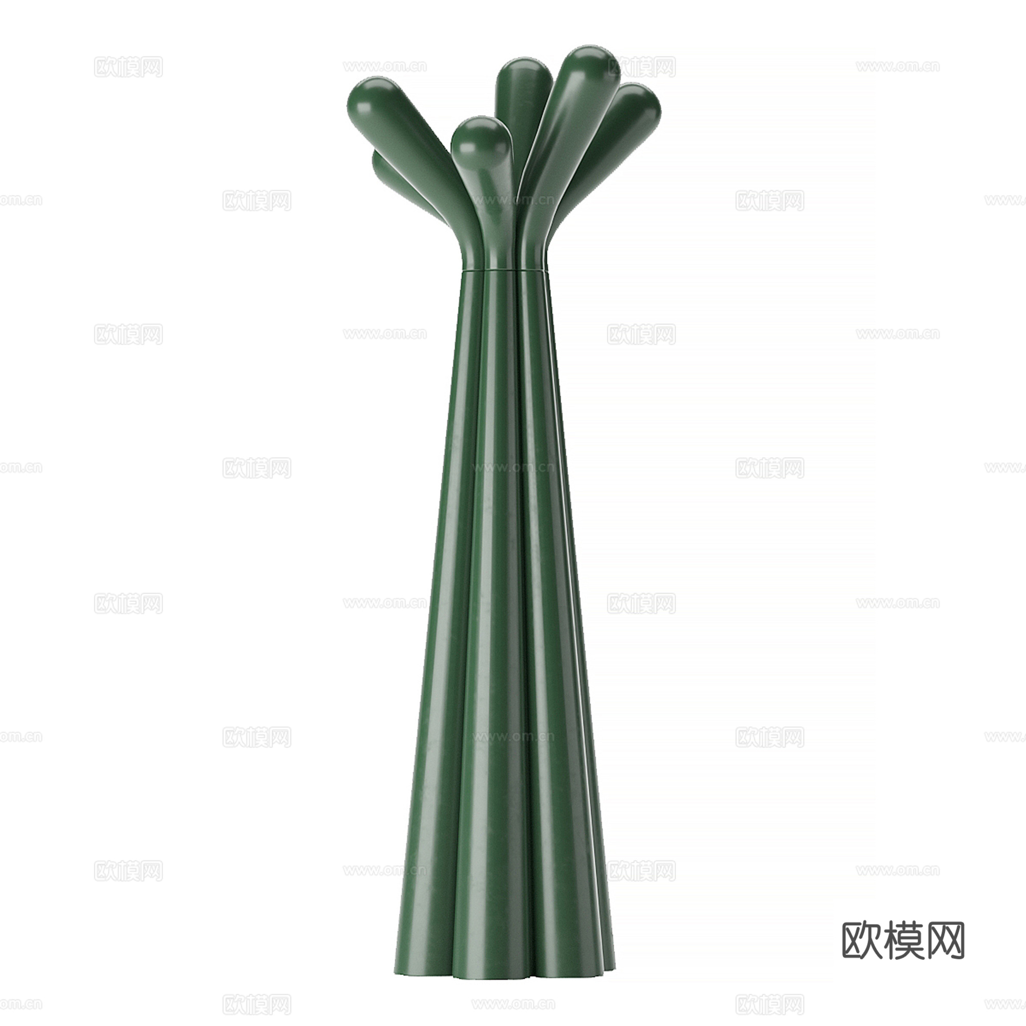 现代衣帽架 衣架su模型