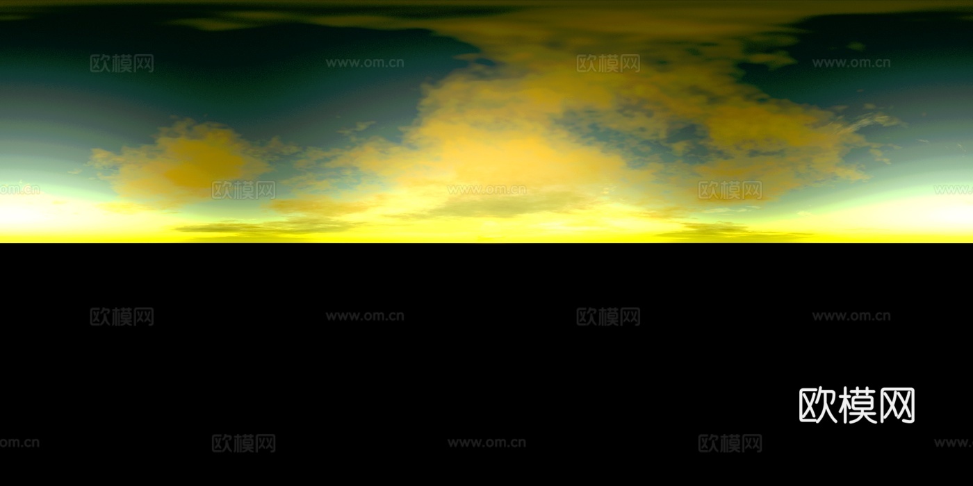 黄昏 昏暗天空 HDR
