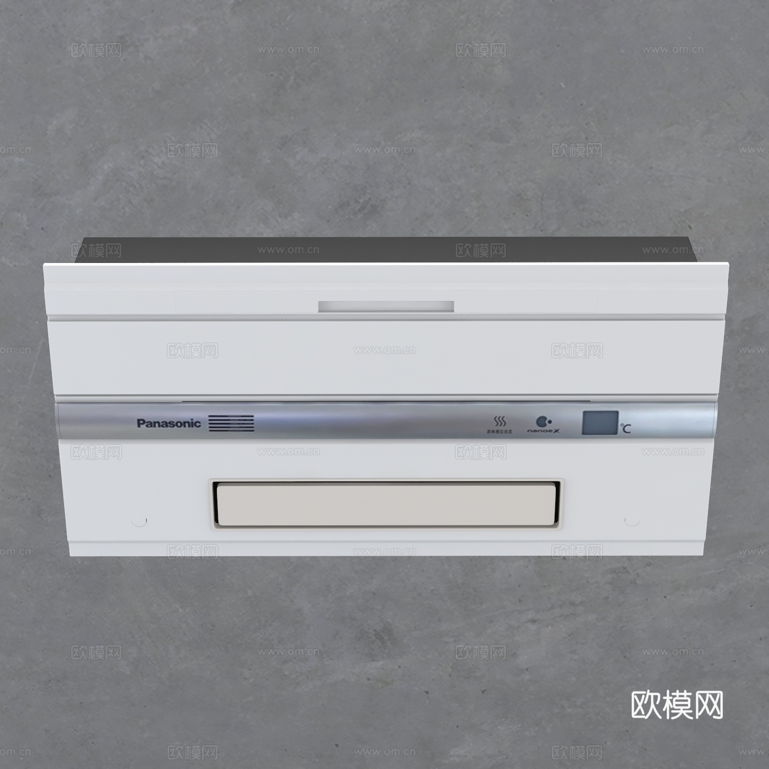 松下风暖浴霸3d模型