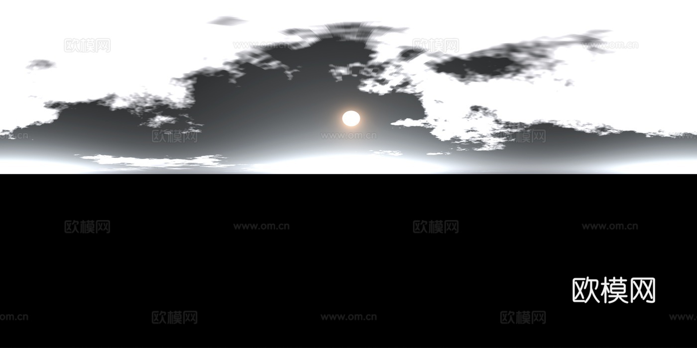 黄昏 昏暗天空 HDR