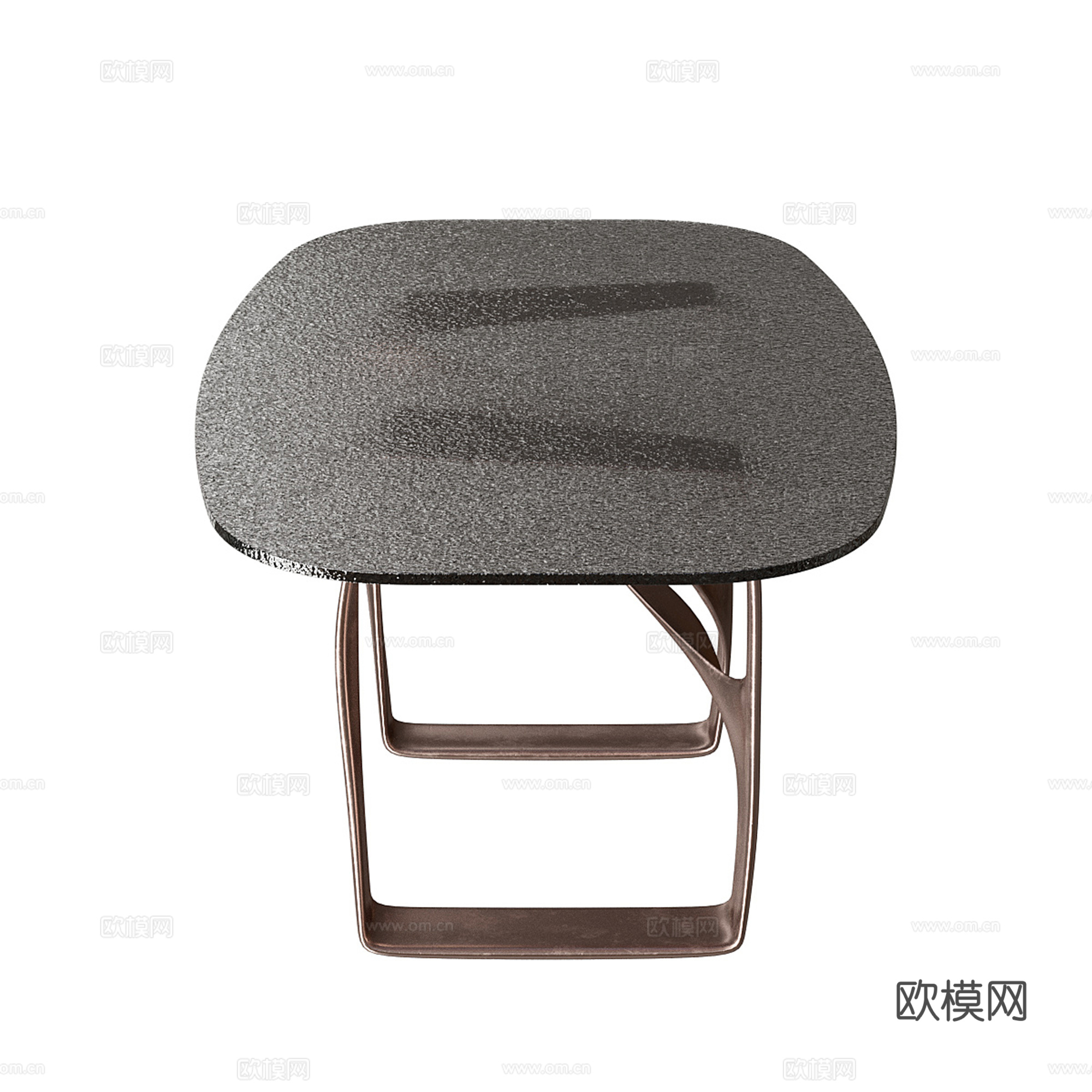 现代轻奢餐桌su模型
