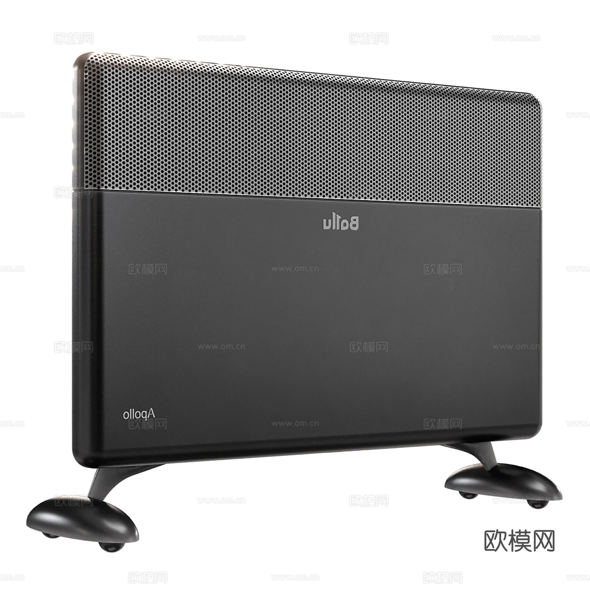 家用电暖器 取暖器su模型