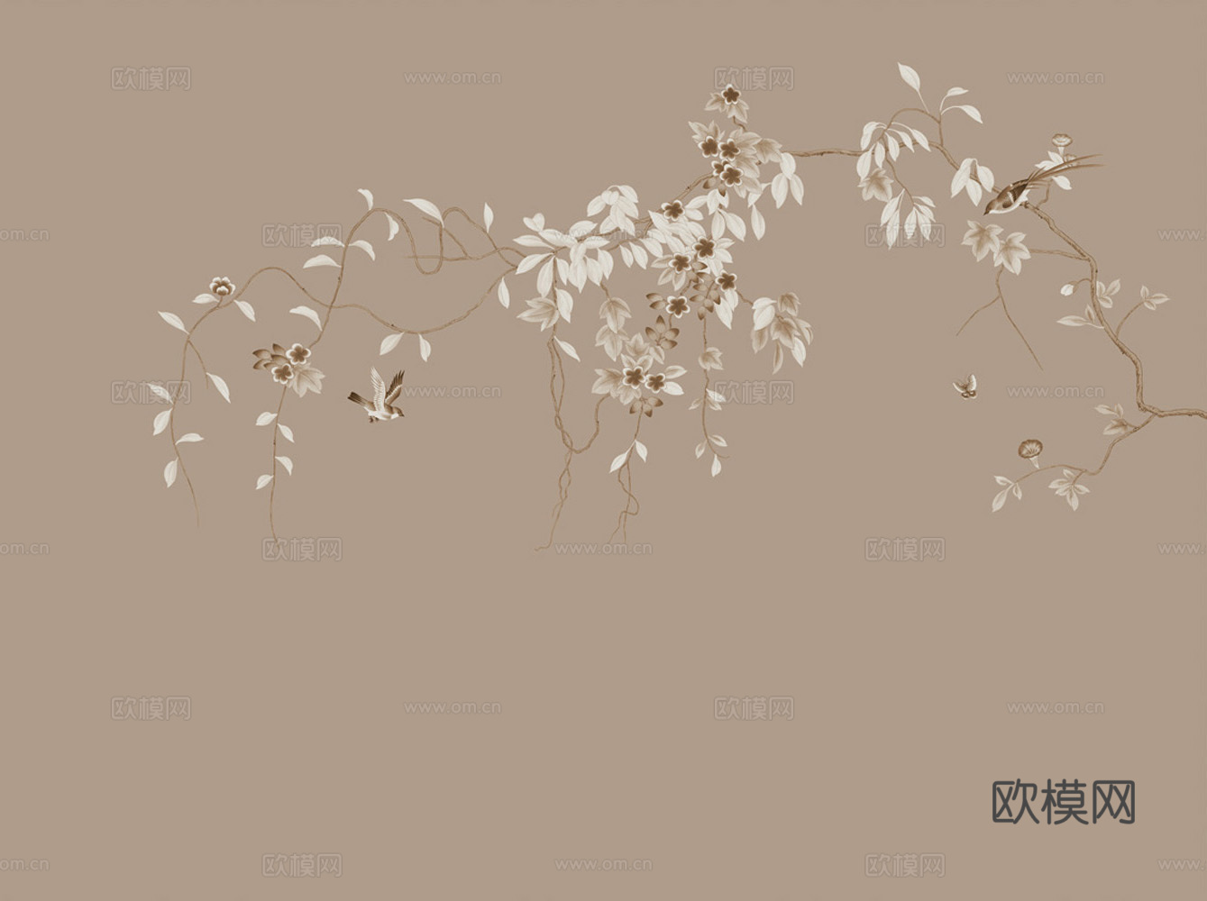 中式花鸟壁纸