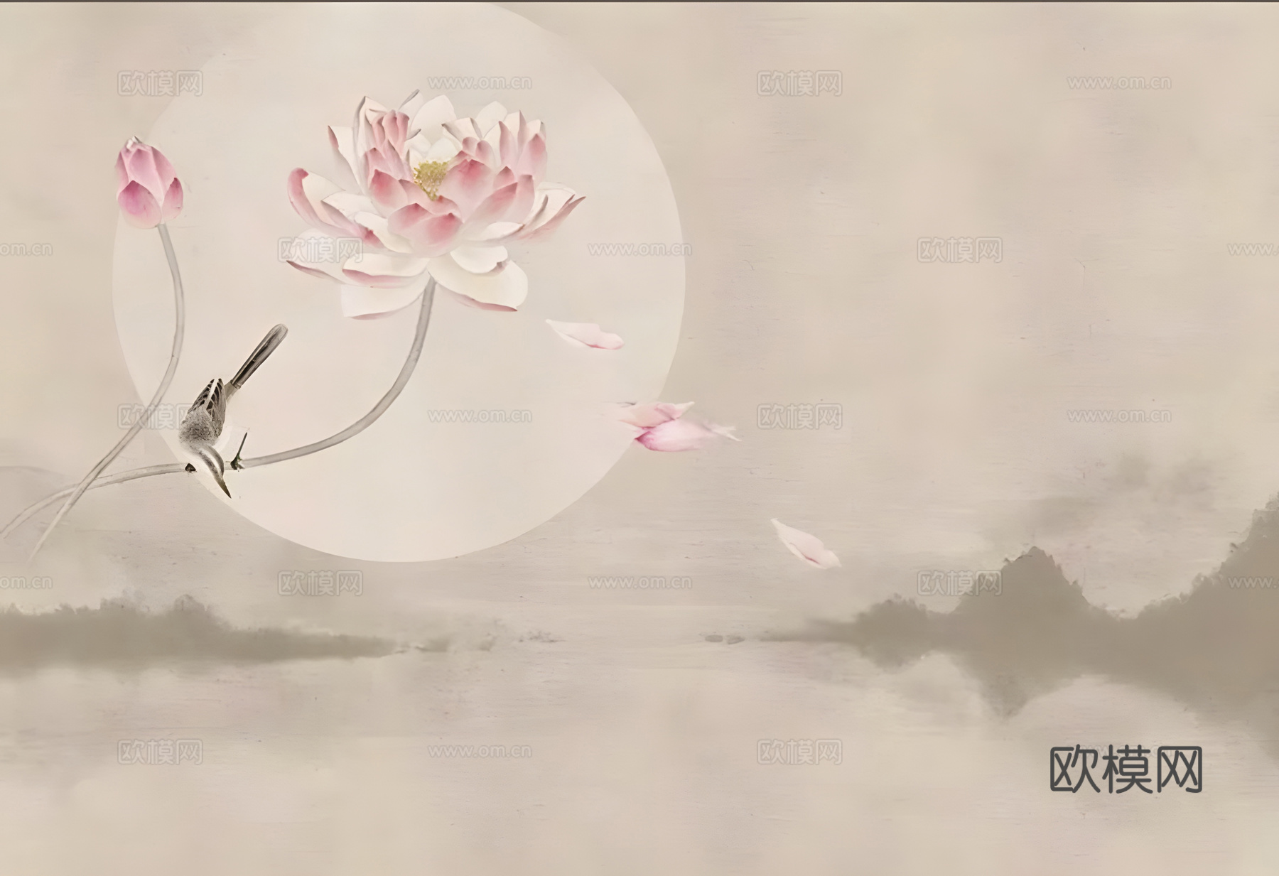 中式花鸟壁纸