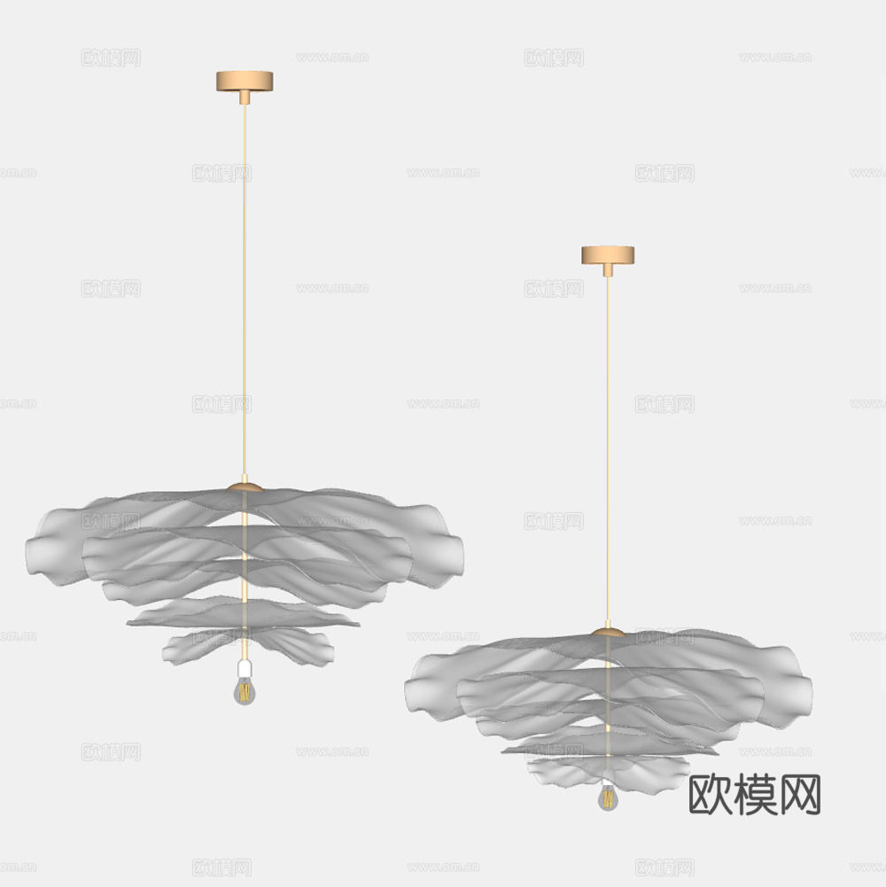 餐厅吊灯 卧室吊灯 异形吊灯 装饰吊灯 设计师吊灯su模型