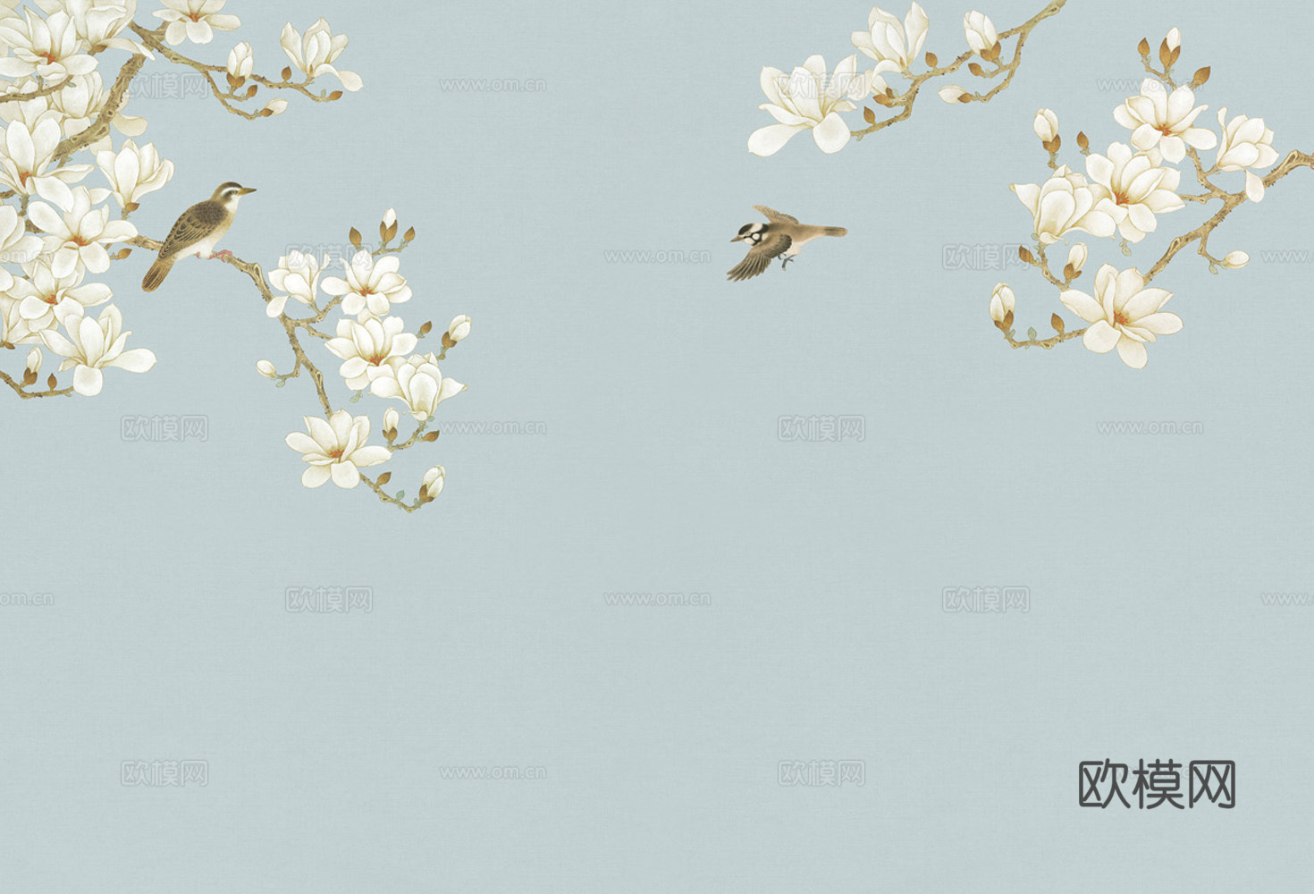 中式花鸟壁纸
