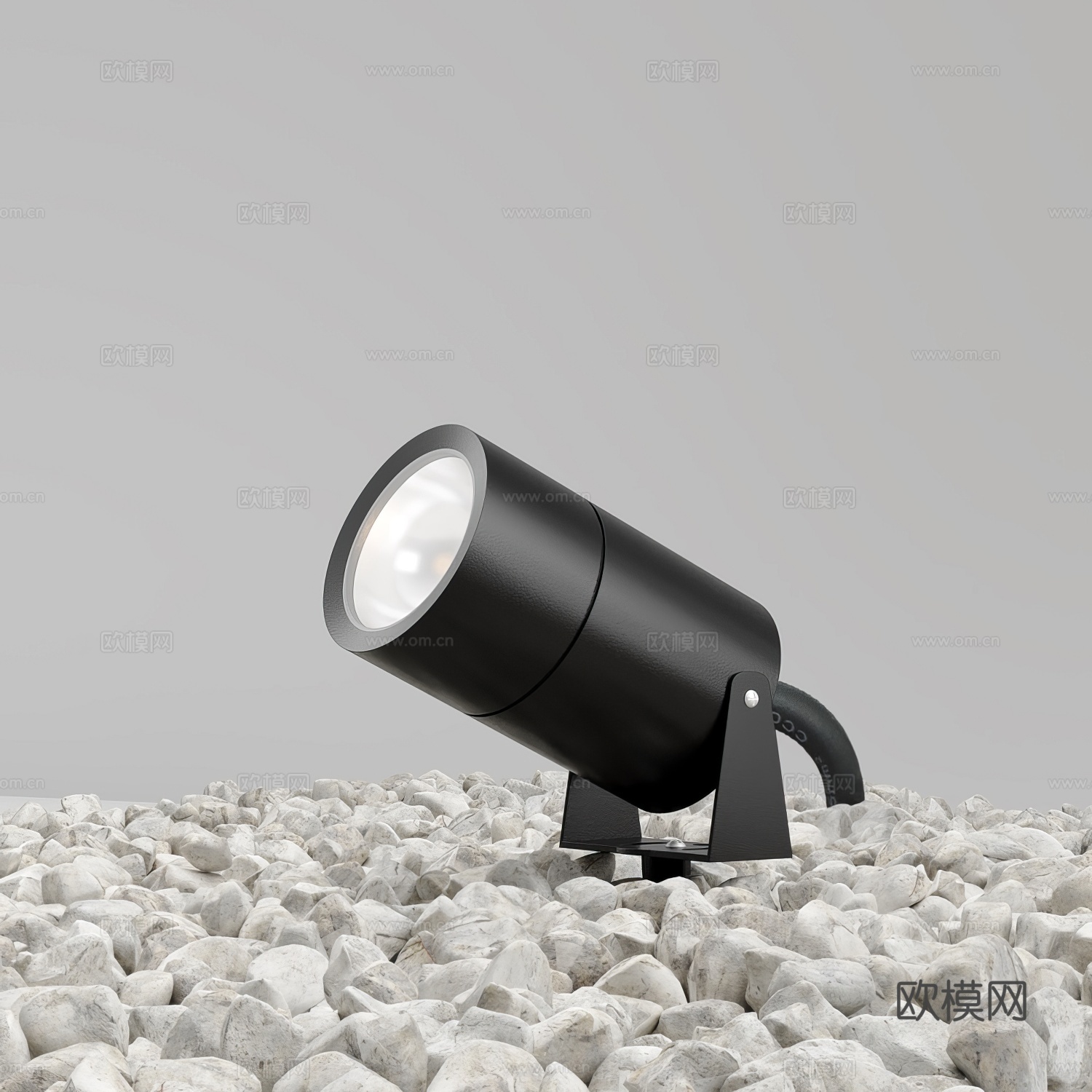 景观投光灯 草坪灯 户外地 庭院透光灯3d模型