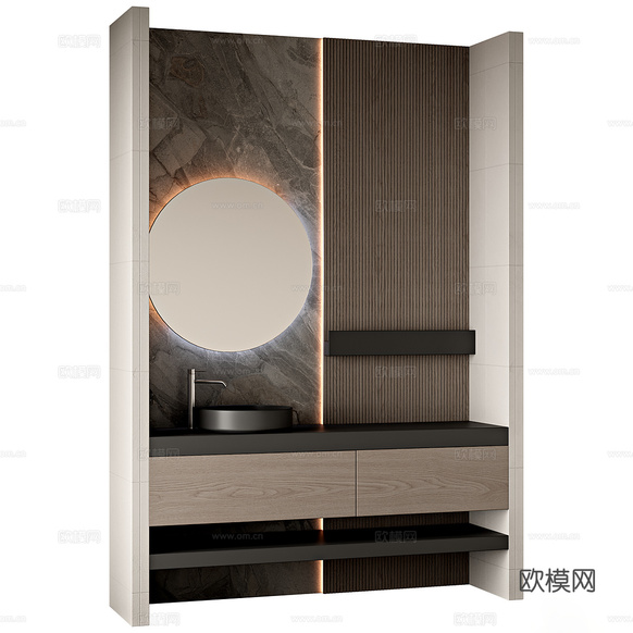 洗手臺(tái)3d模型下載