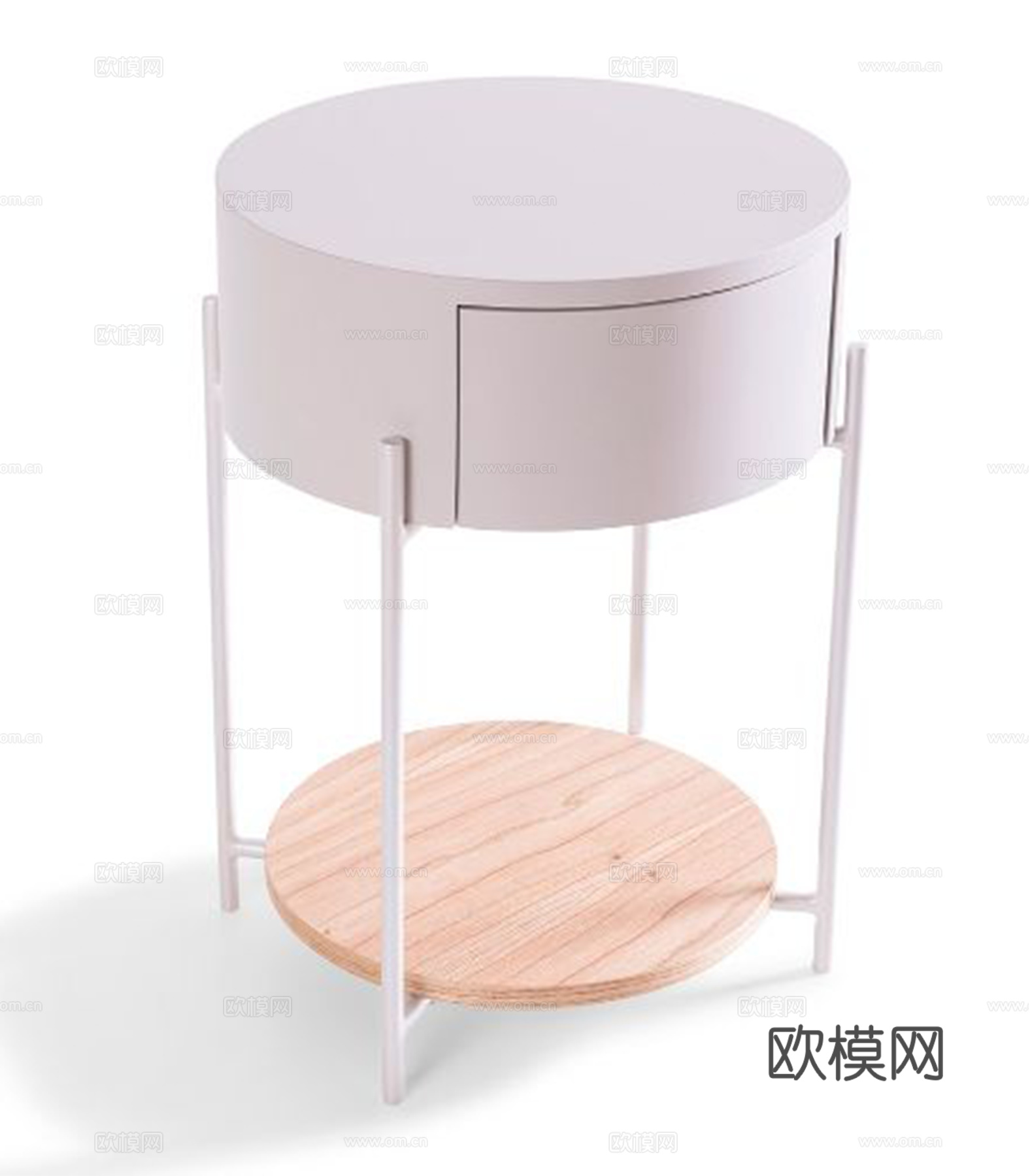 小茶几桌子沙发边简约现代北欧创意休闲边几卧室边桌床头柜小圆桌su模型