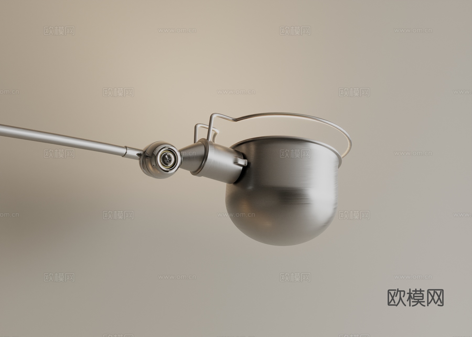 床头吊灯 可移位吊灯 机械吊灯 中古吊灯 工业风吊灯折叠吊灯3d模型