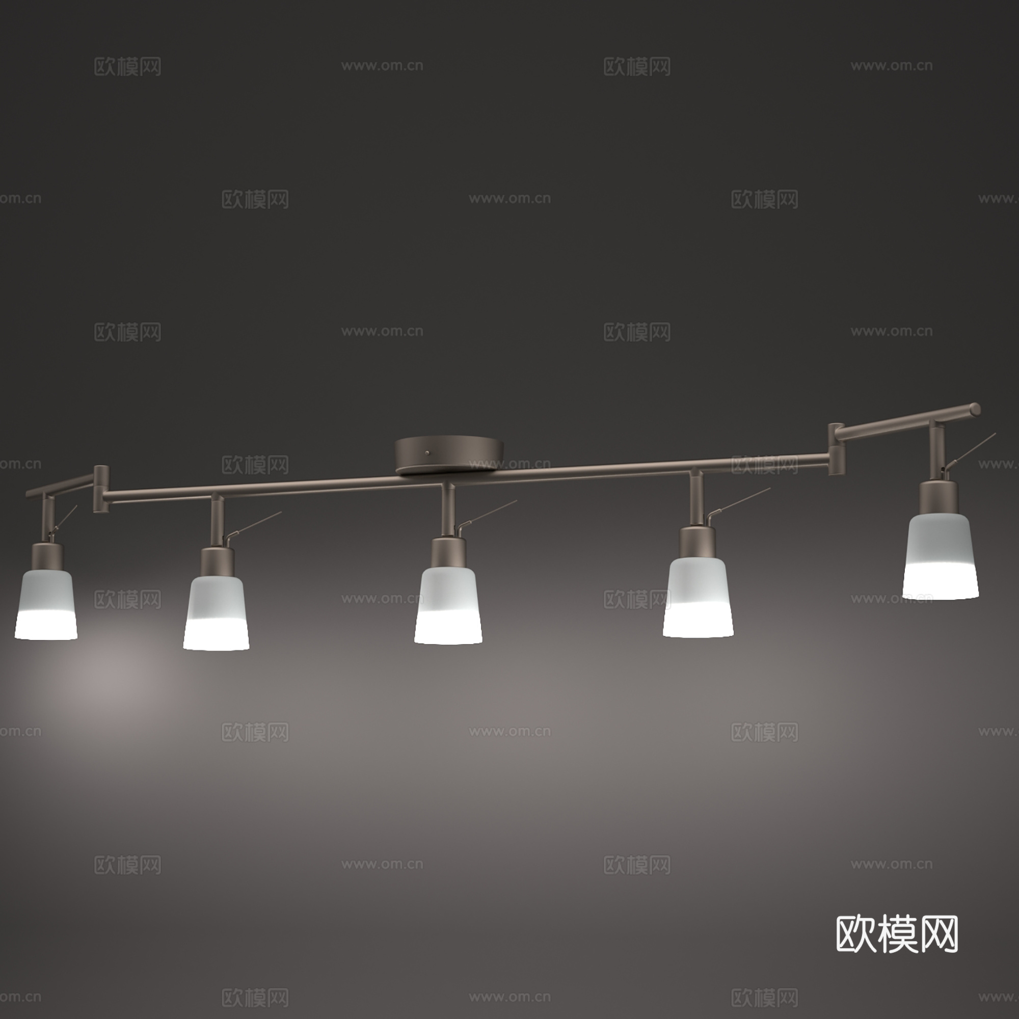 现代简约射灯筒灯 明装筒灯 筒灯射灯su模型