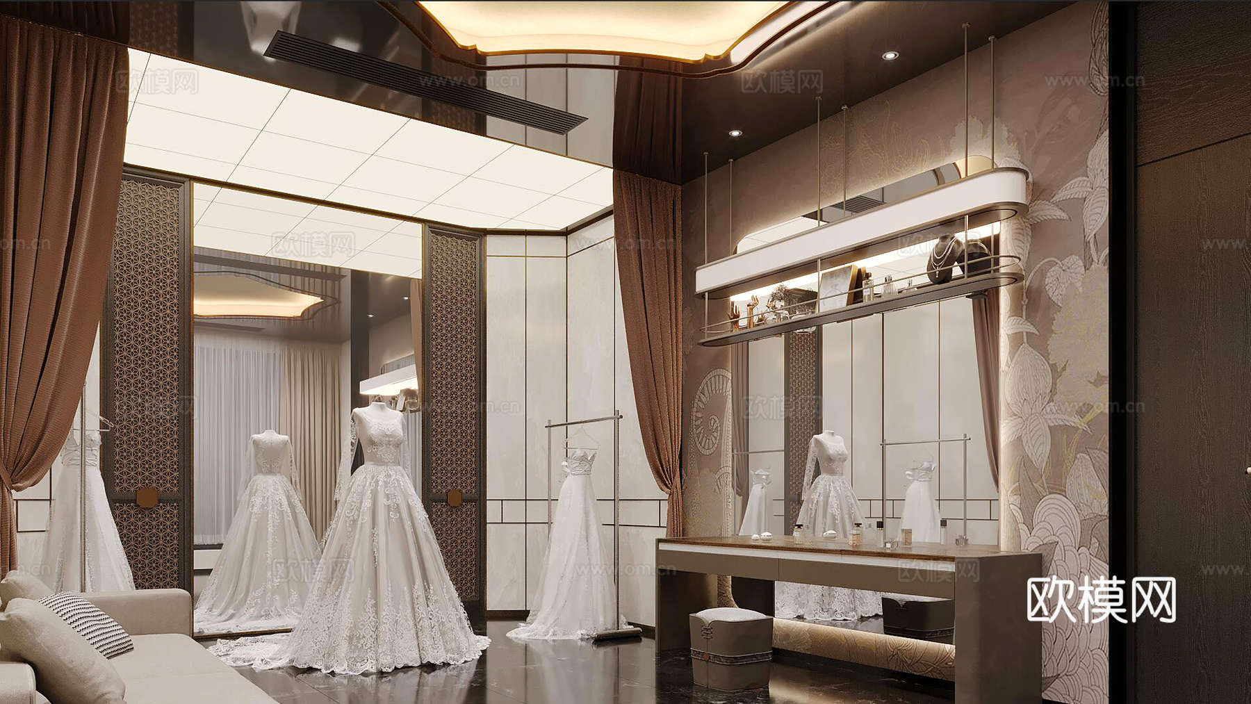 婚纱店3d模型