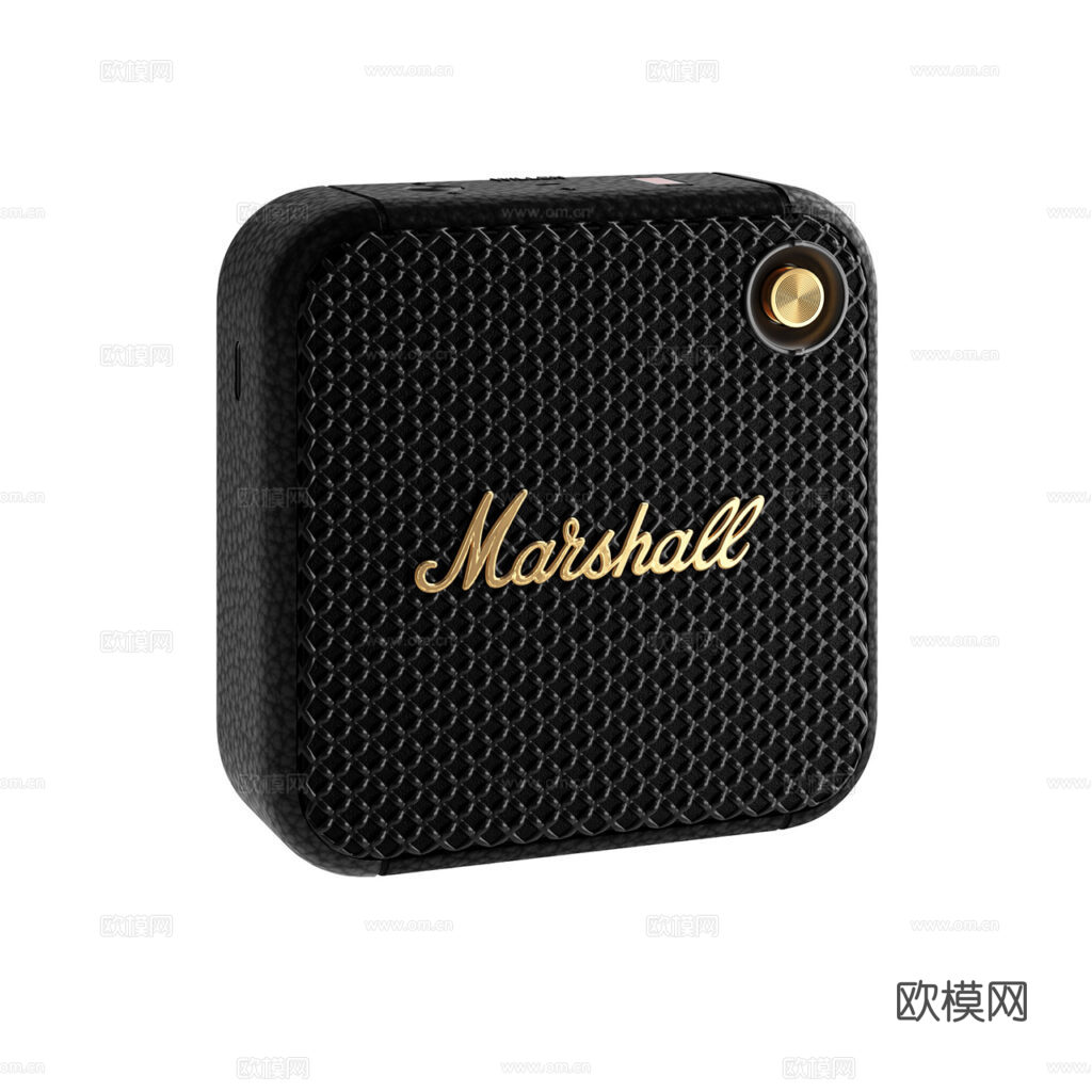 现代迷你蓝牙音响3d模型3d模型