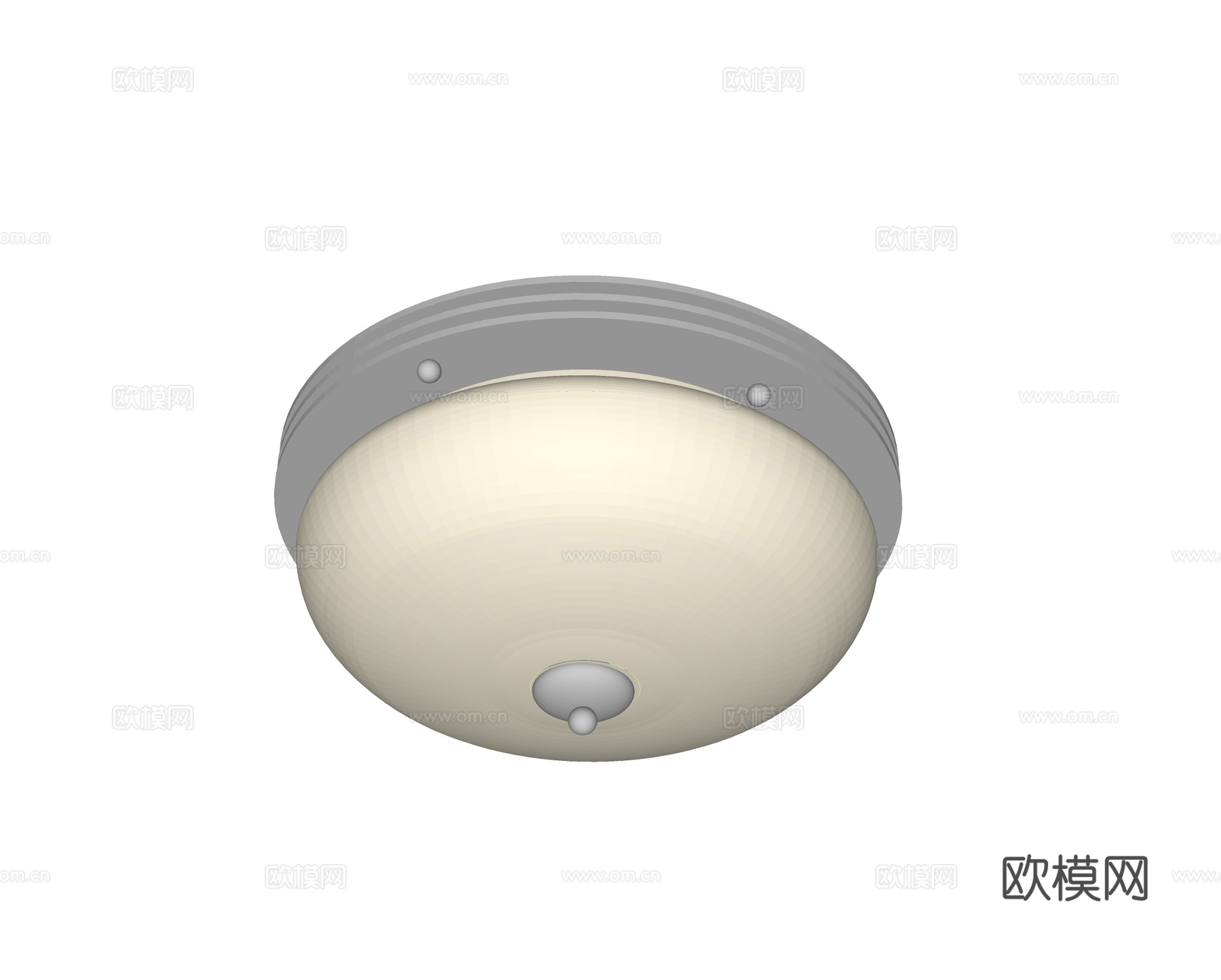 现代儿童吸顶灯su模型