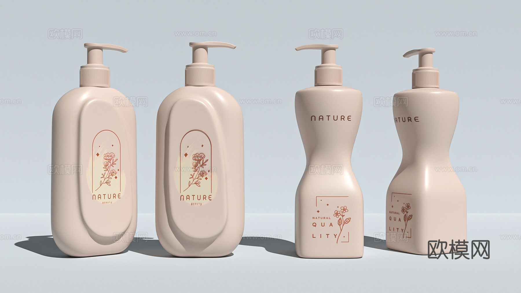 生活用品日用品洗护用品身体乳洗发水护发素护理液3d模型