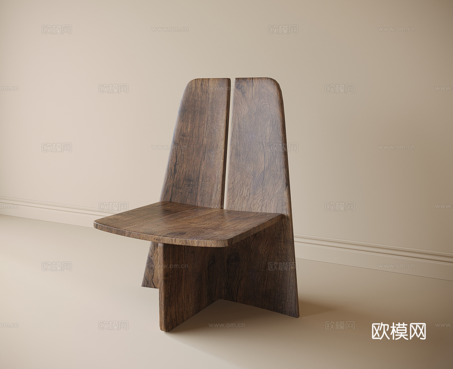 现代单椅 休闲椅3d模型
