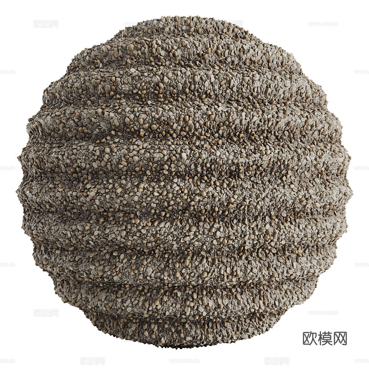 砾石 碎石3d模型
