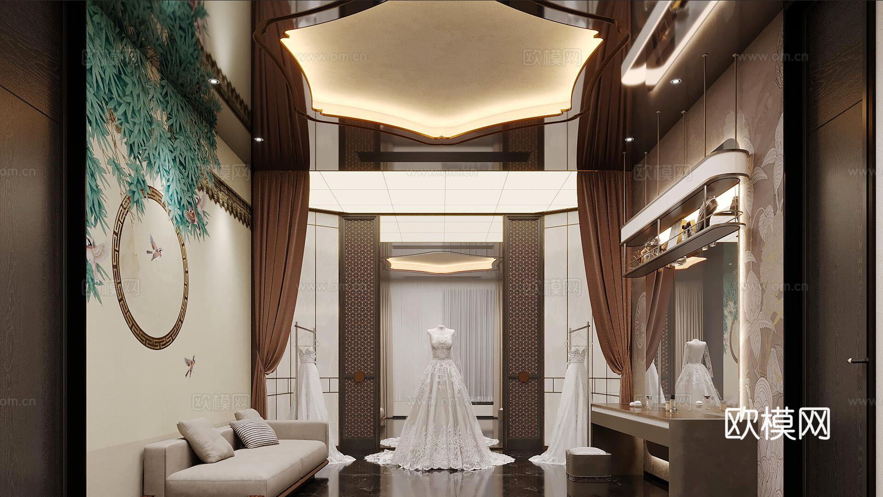 婚纱店3d模型