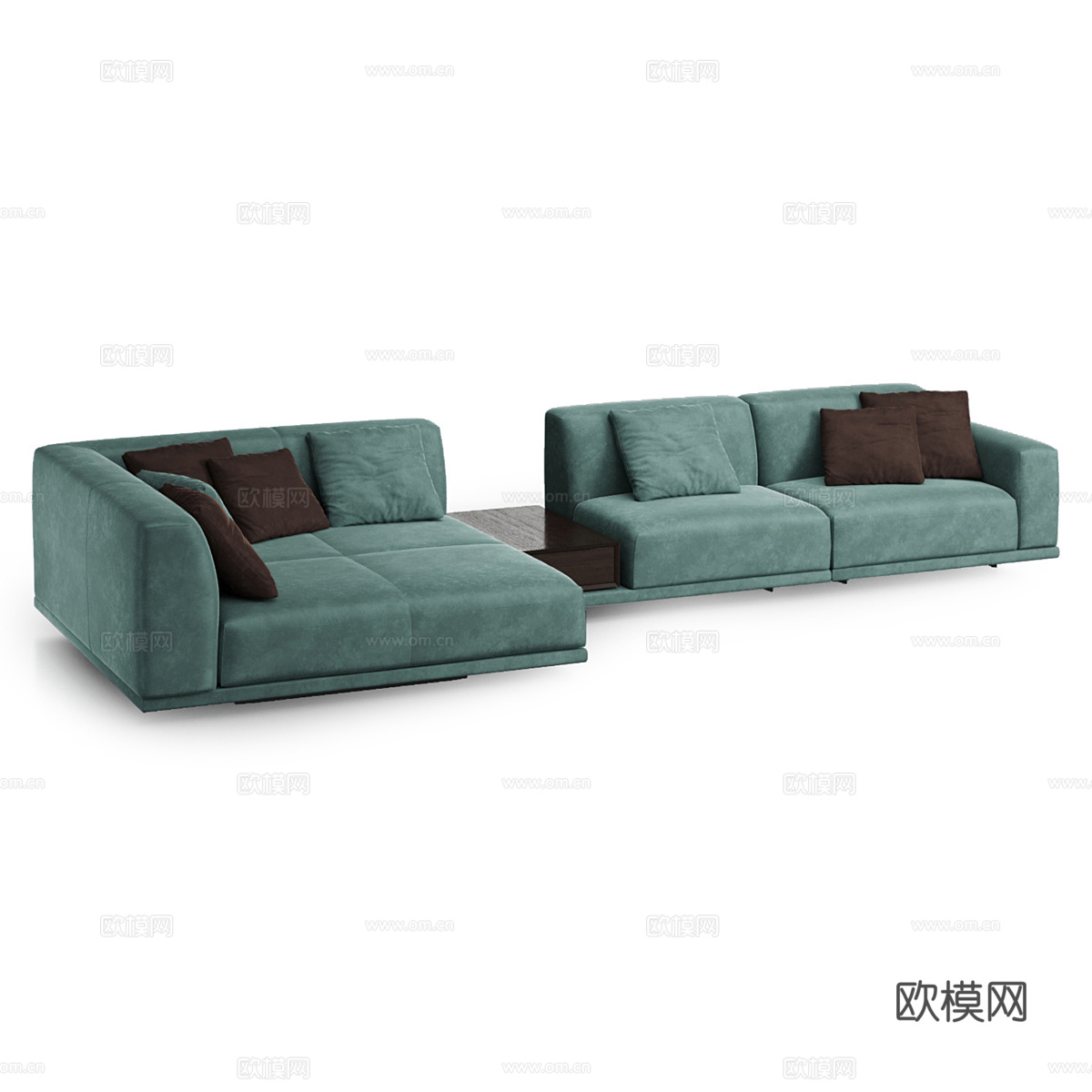转角沙发3d模型