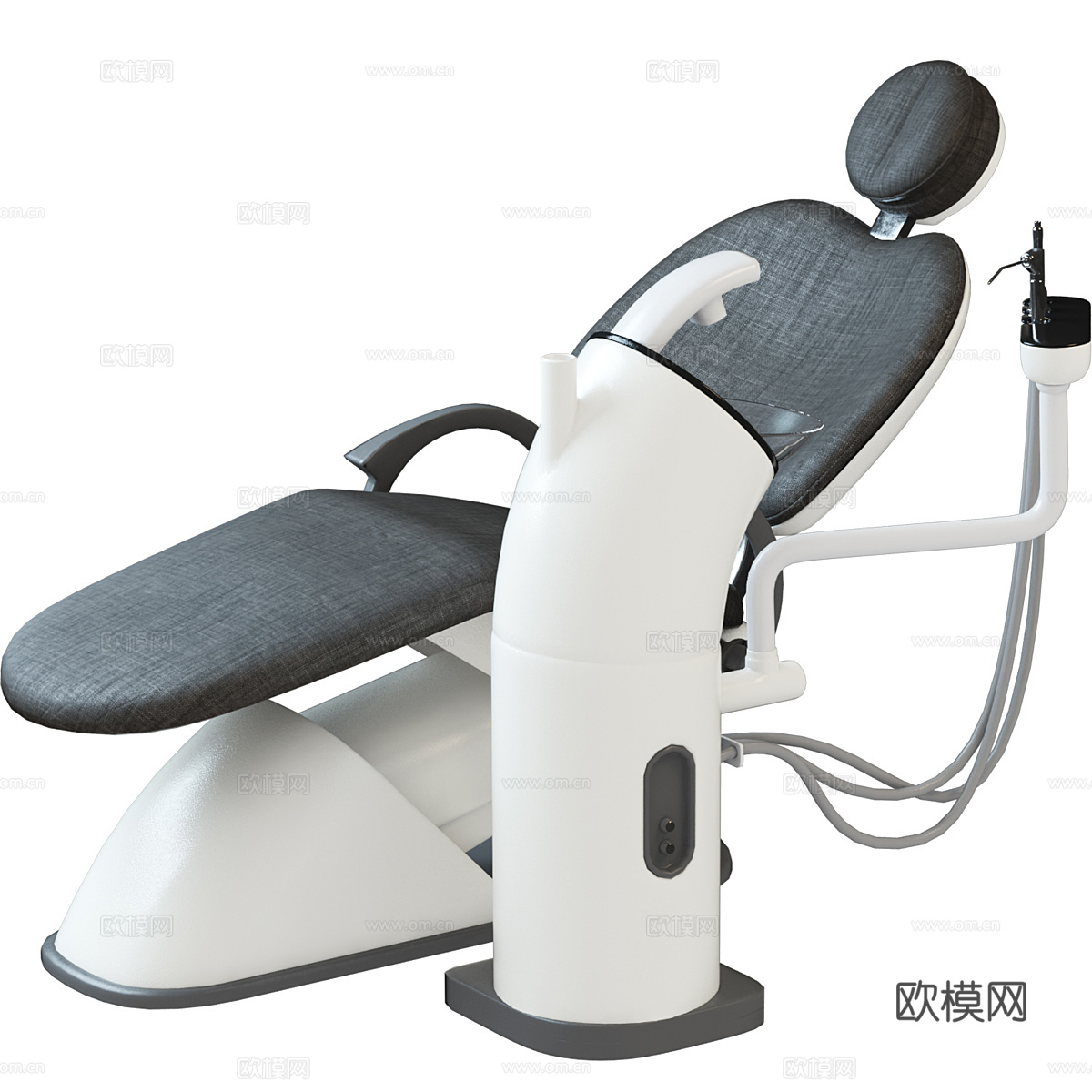 现代牙科仪器3d模型