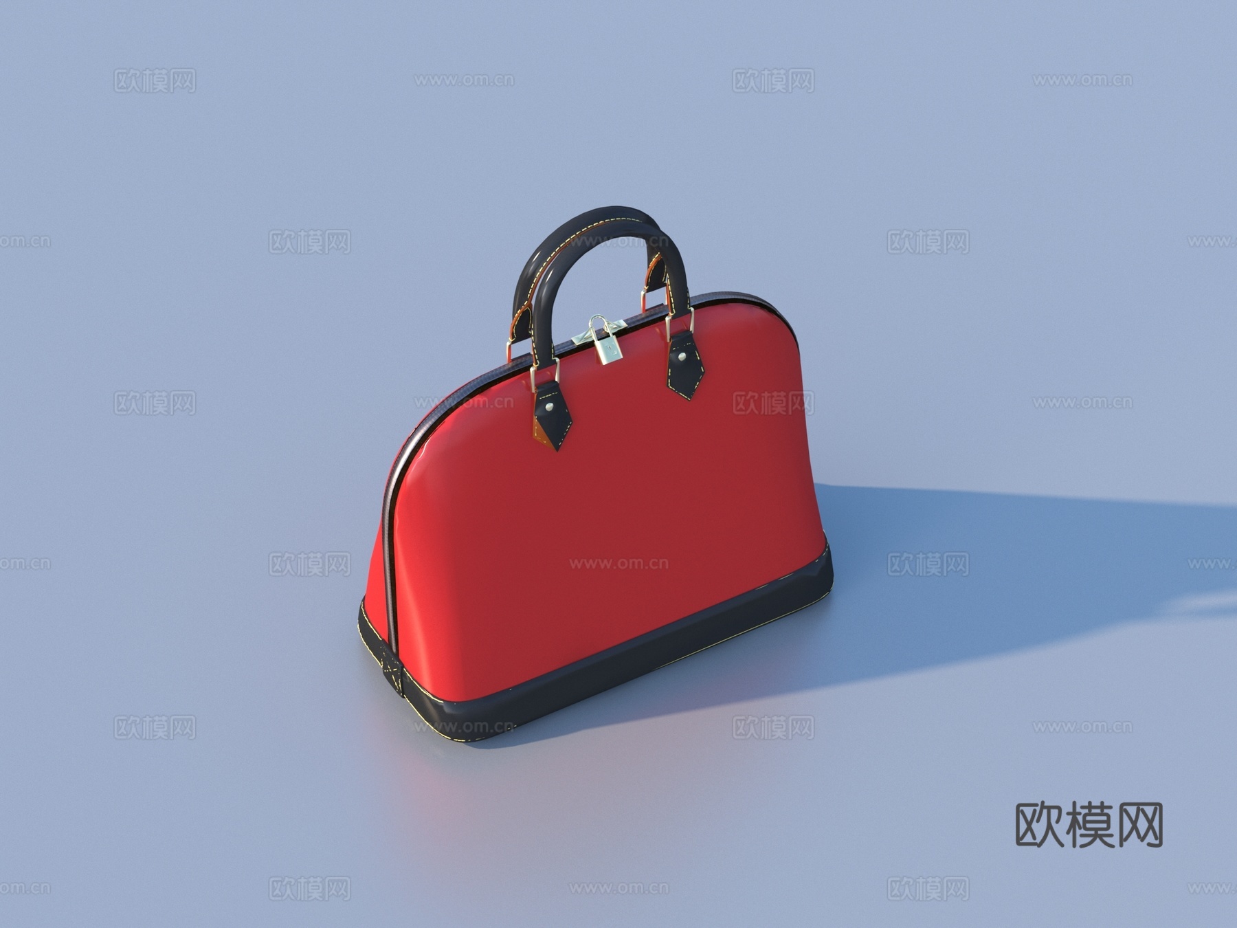 皮包 手提包 包 公文包 电脑包3d模型