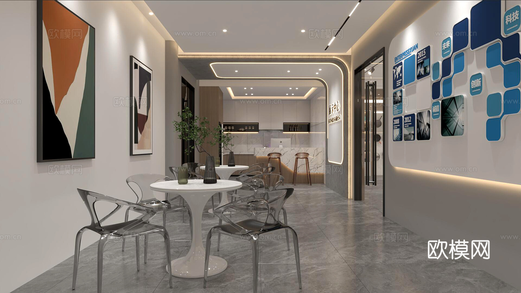 厨具展厅3d模型