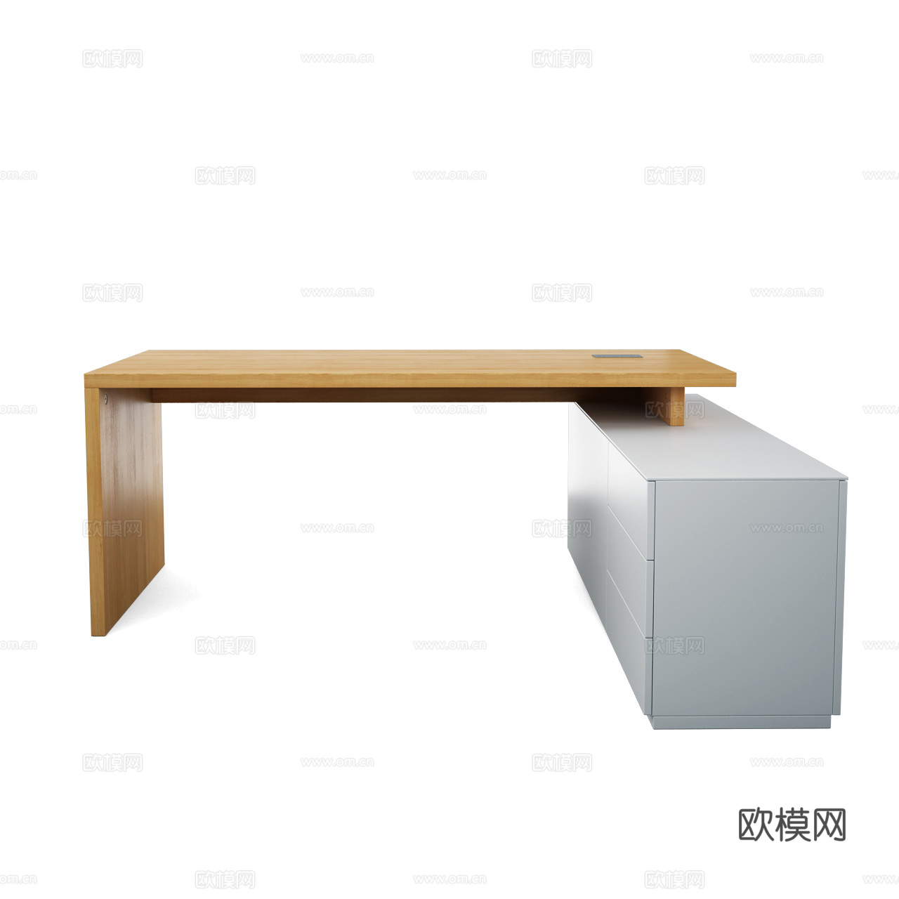 sudbrock 现代办公桌 办公桌 极简办公桌 文件柜3d模型