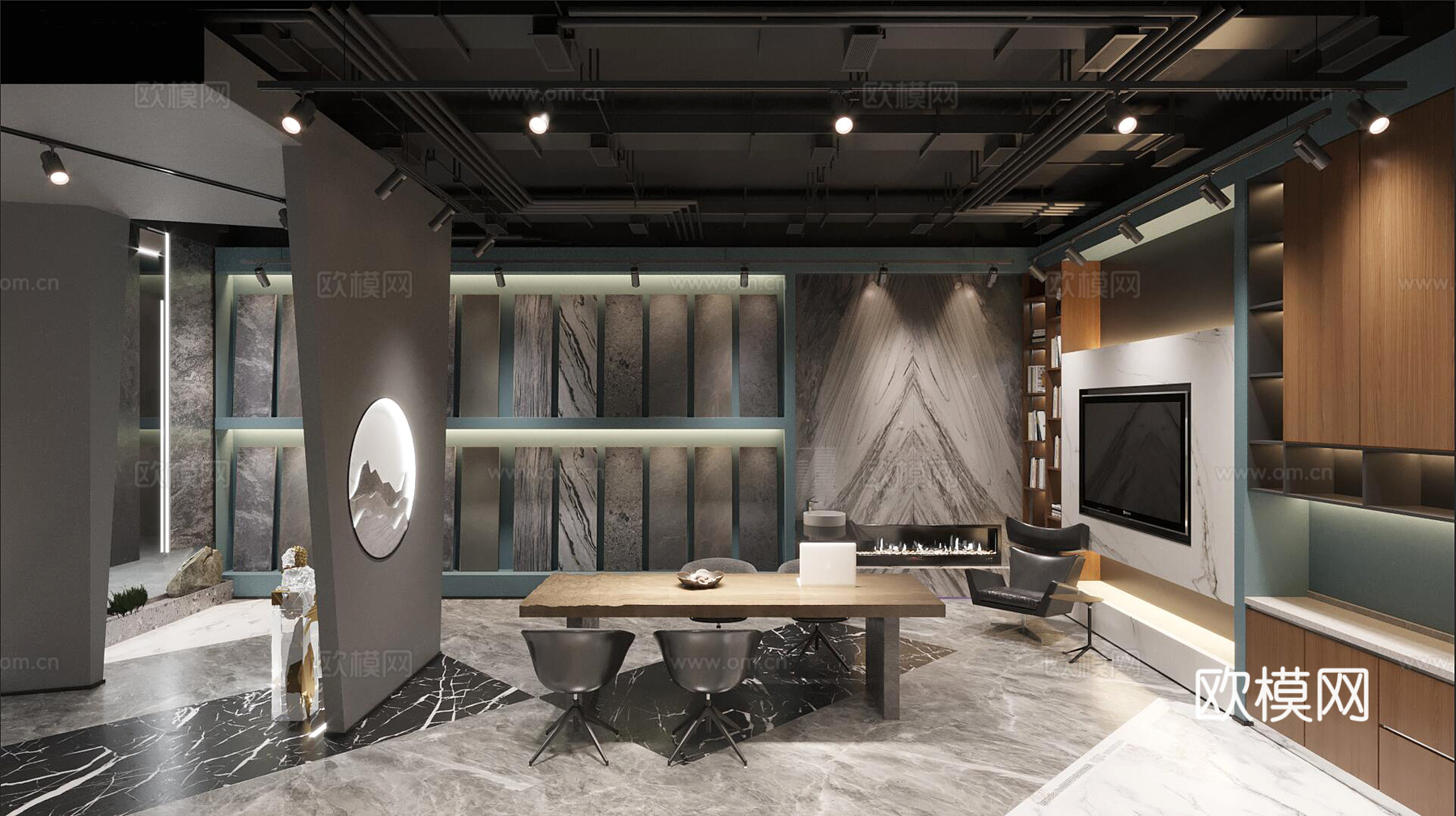 瓷砖店3d模型