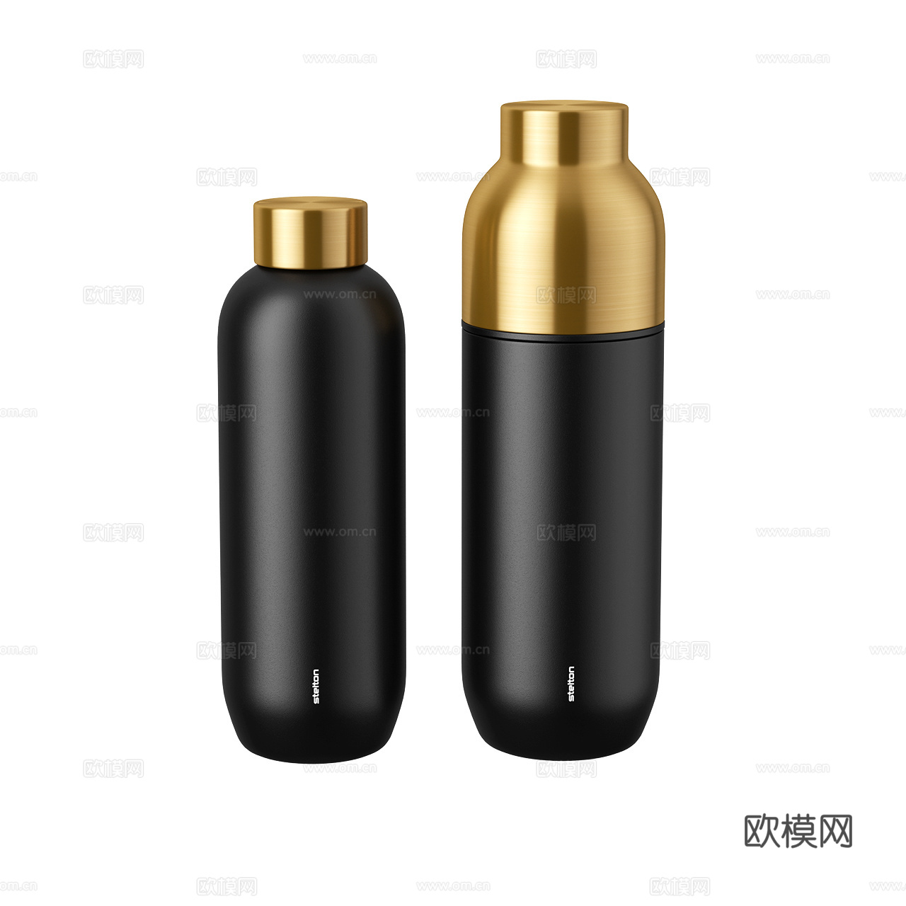Stelton 现代水壶 保温杯 保温壶3d模型