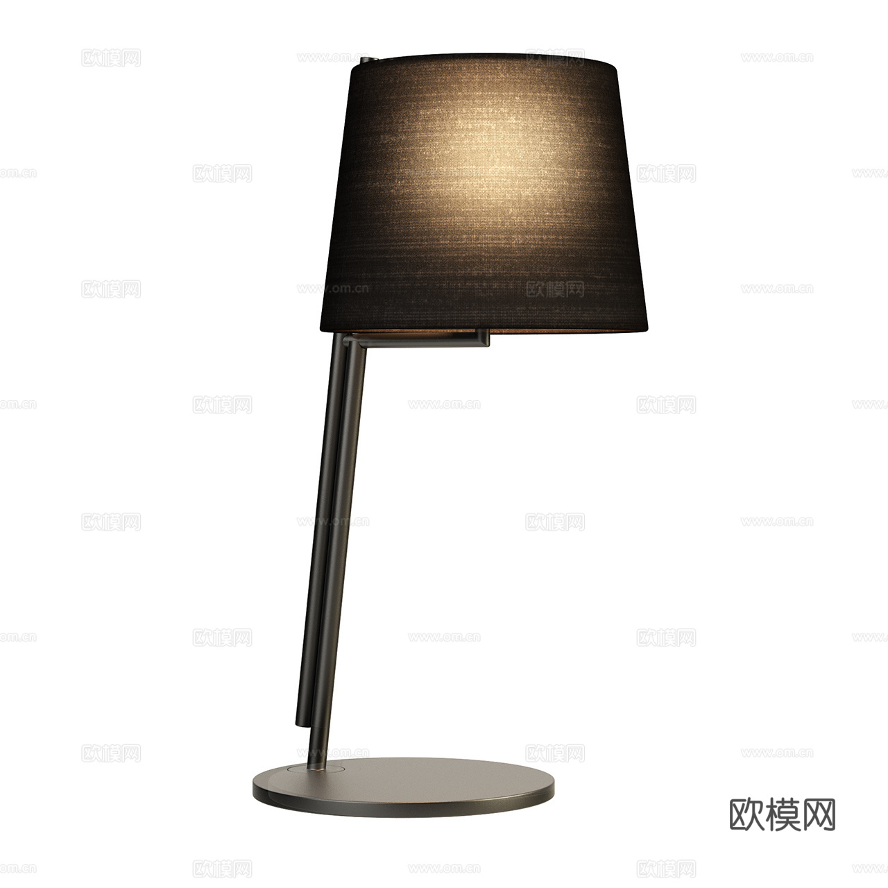 Leds C4 现代台灯 复古台灯 布艺台灯 灯罩台灯3d模型