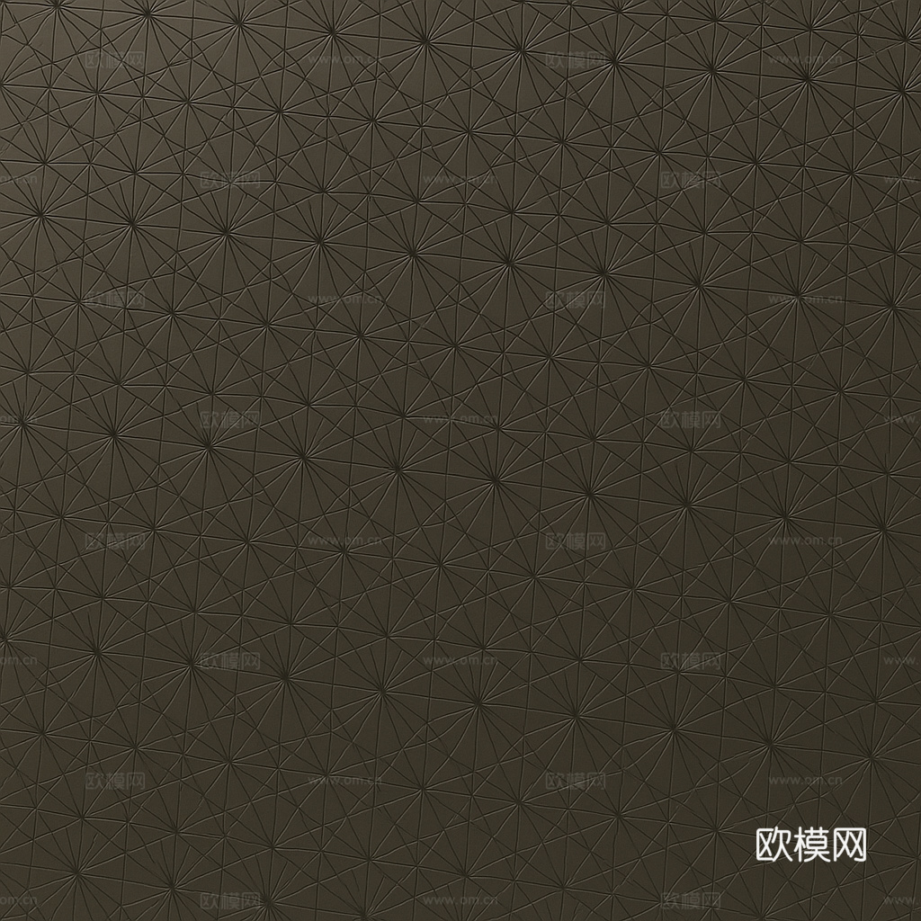 深色凹凸菱形花纹皮革