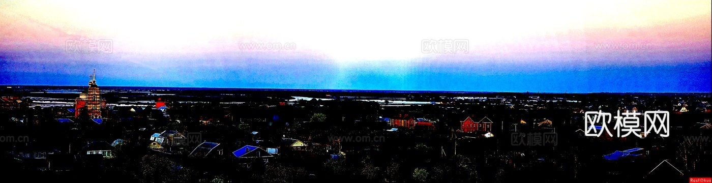 现代都市外景