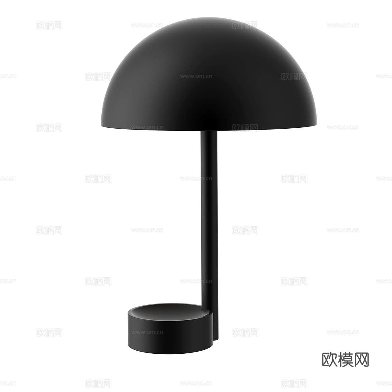 Wentz 现代台灯 极简台灯 复古台灯 蘑菇台灯3d模型