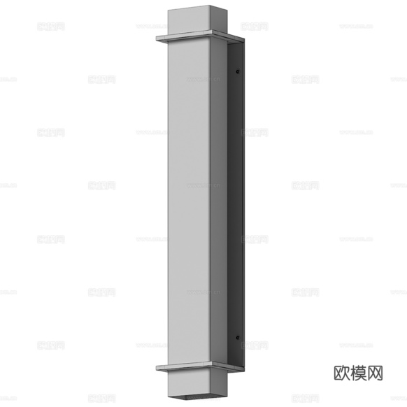 現(xiàn)代輕奢壁燈3d模型下載(渲染圖3)