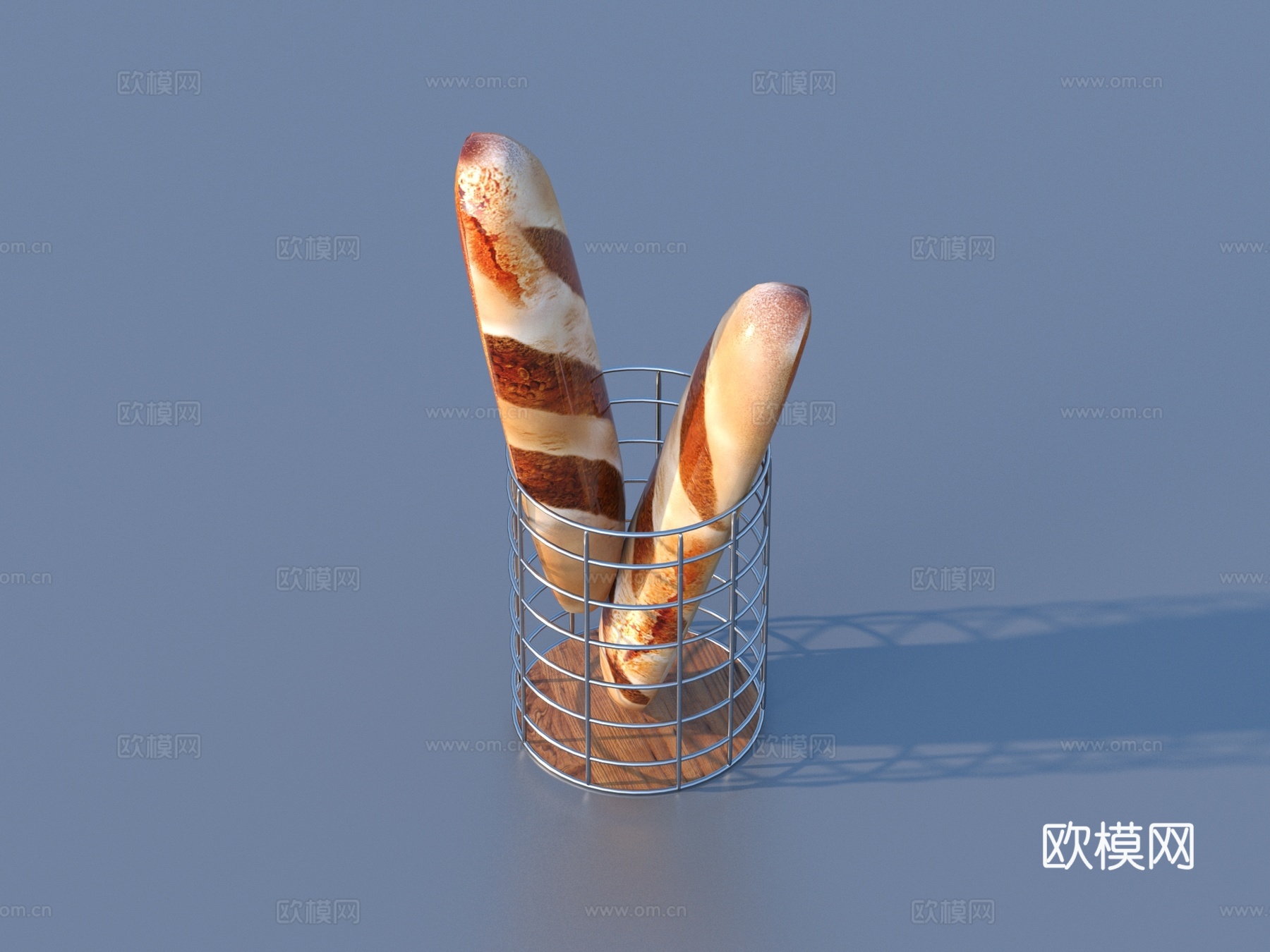 面包 甜点 饼干 大饼3d模型