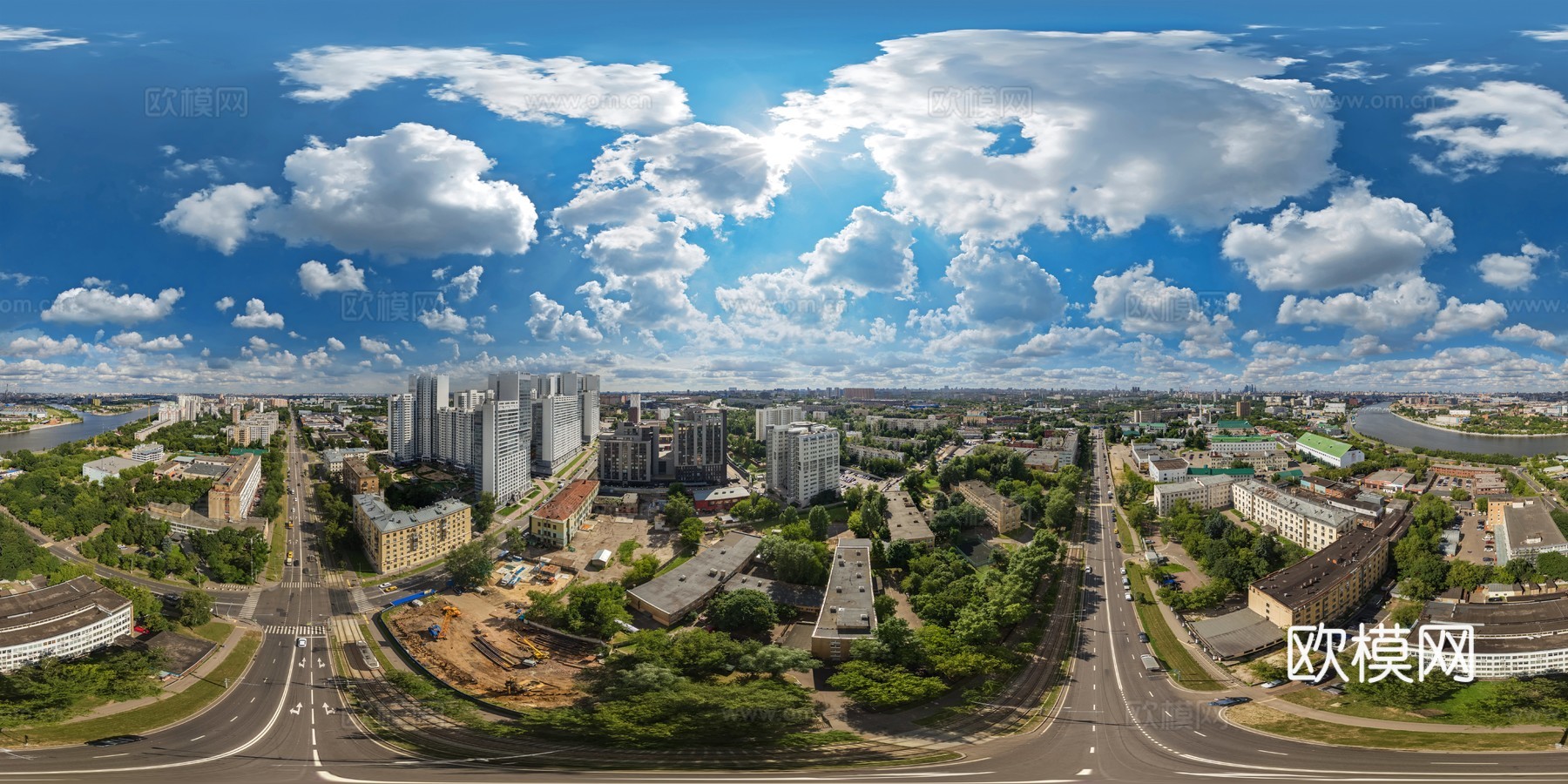 现代都市外景