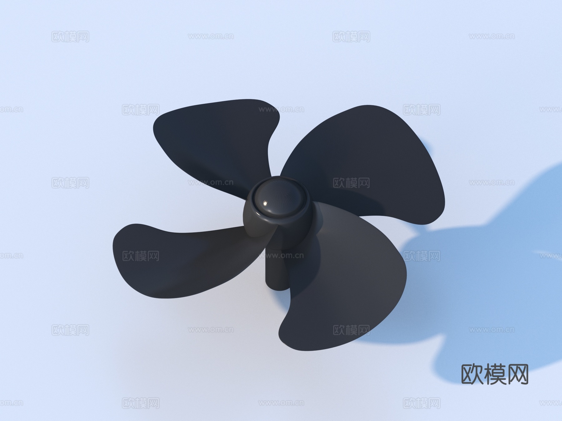 扇叶 风扇零件 五金件su模型
