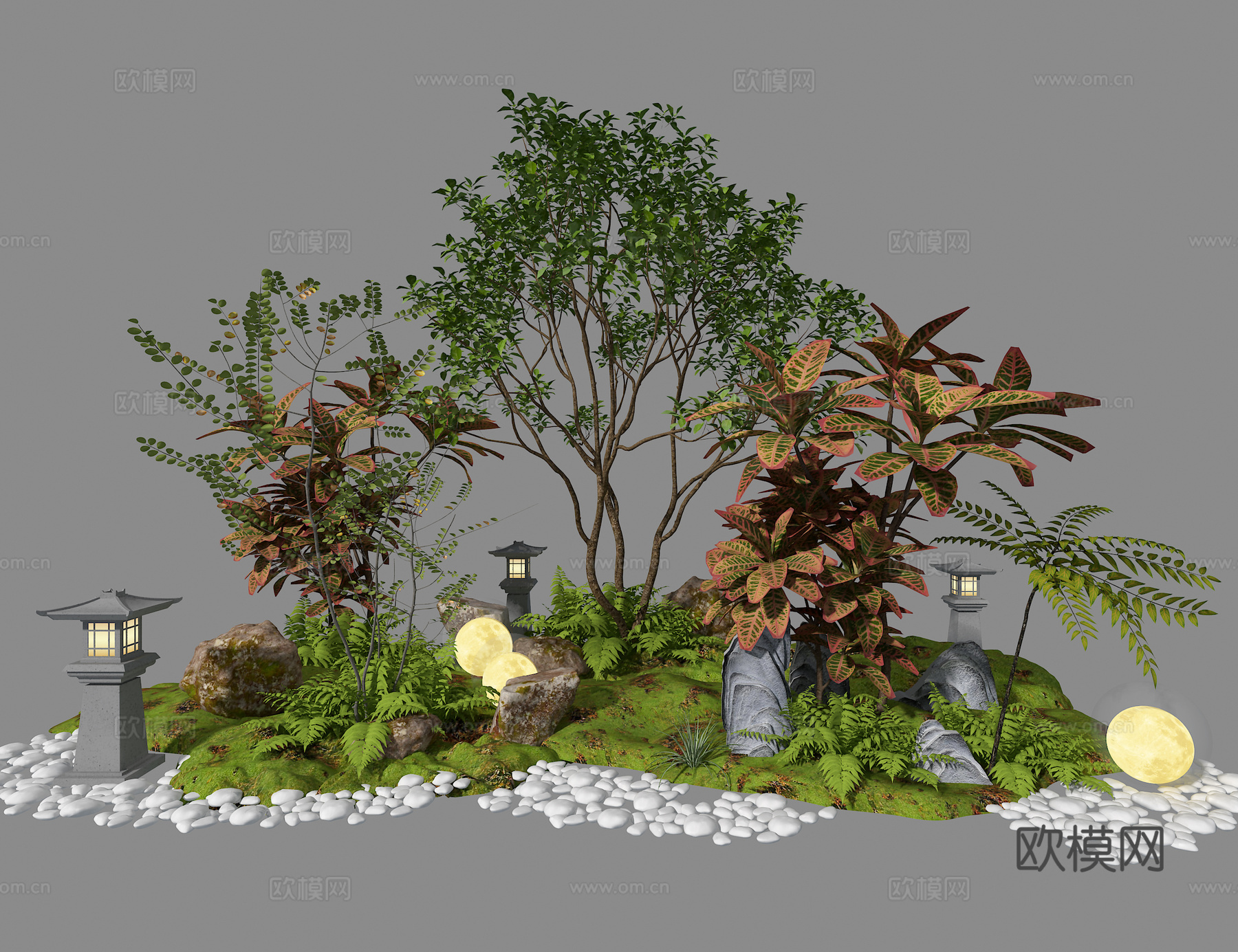 景观小品3d模型