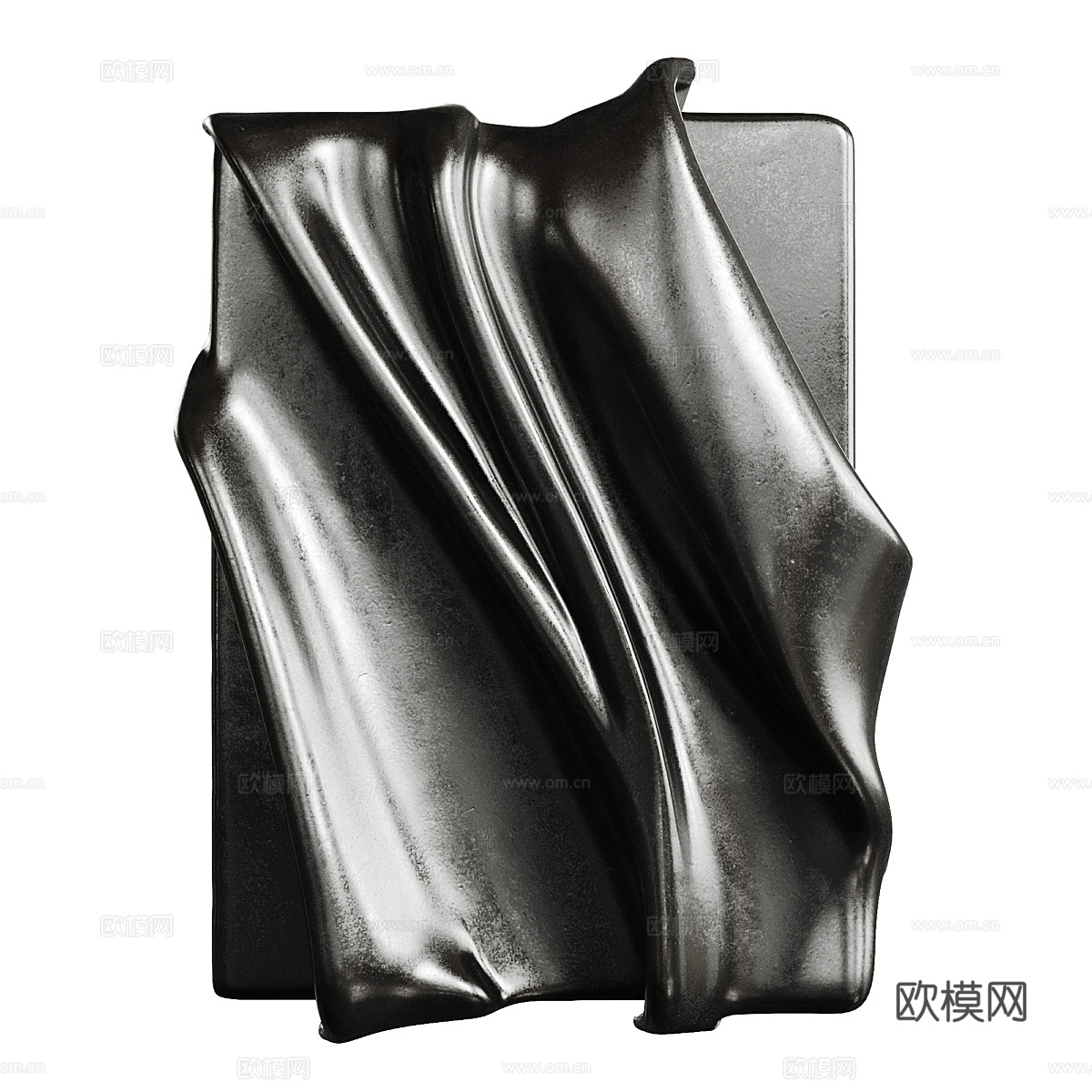 现代意式轻奢艺术挂饰3d模型