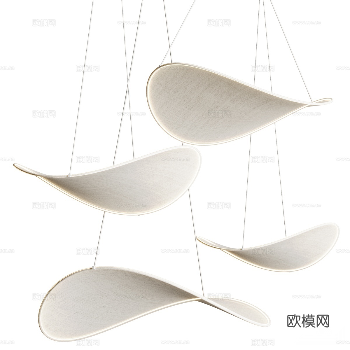 装饰吊灯 餐厅吊灯 多头吊灯 艺术吊灯 吊灯组合3d模型