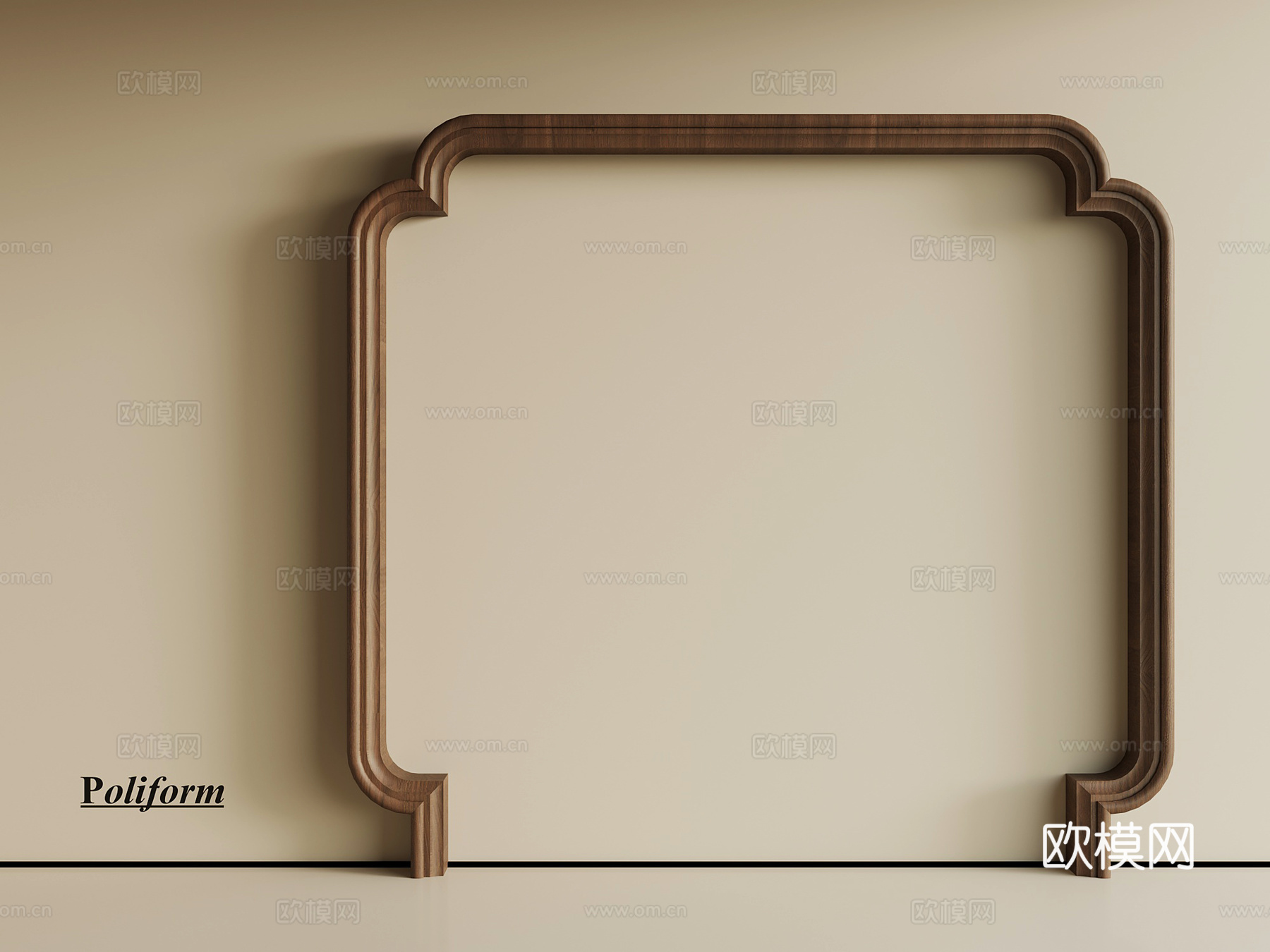 新中式门套 门洞 垭口3d模型