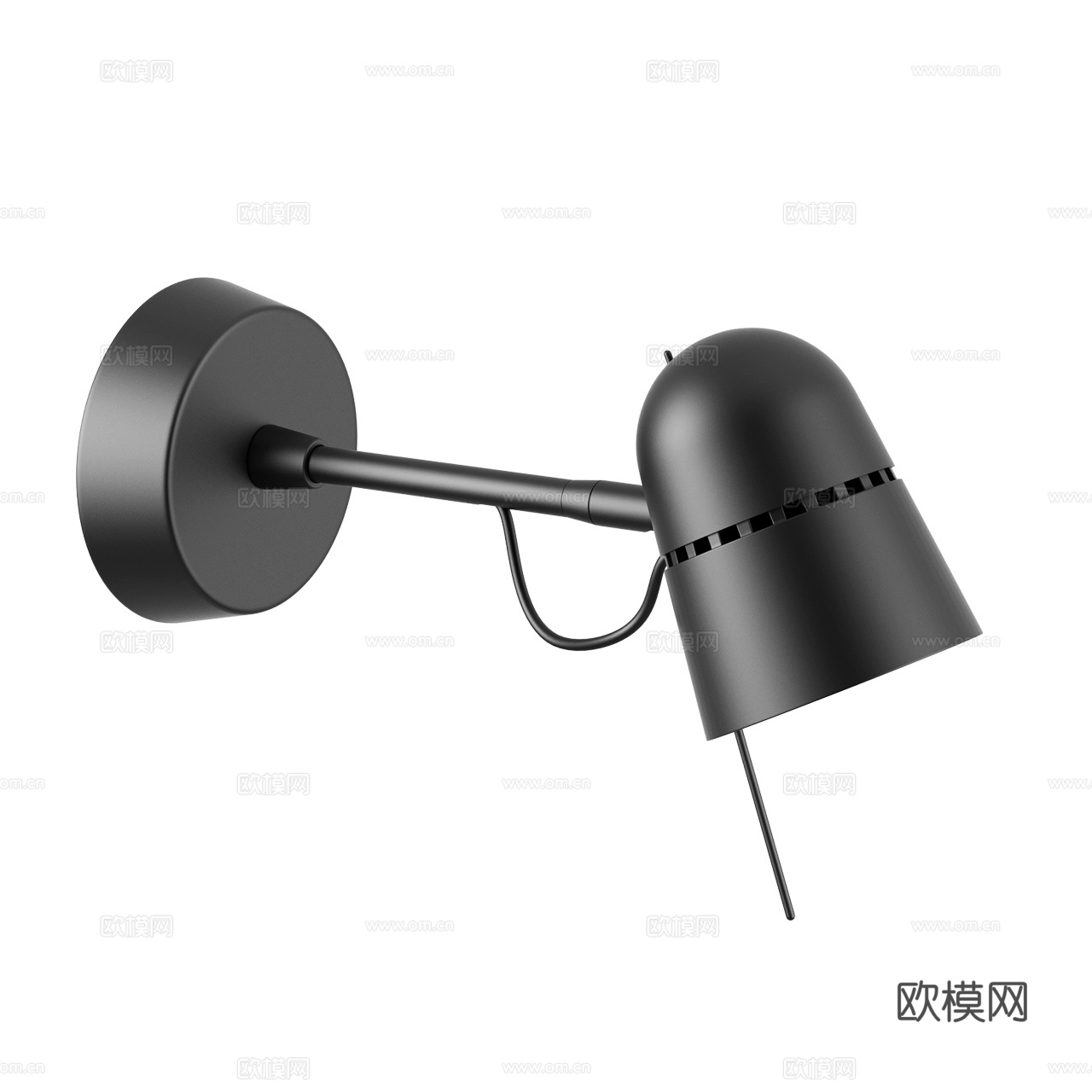Luceplan 现代壁灯 极简壁灯 长条壁灯 摇臂壁灯3d模型